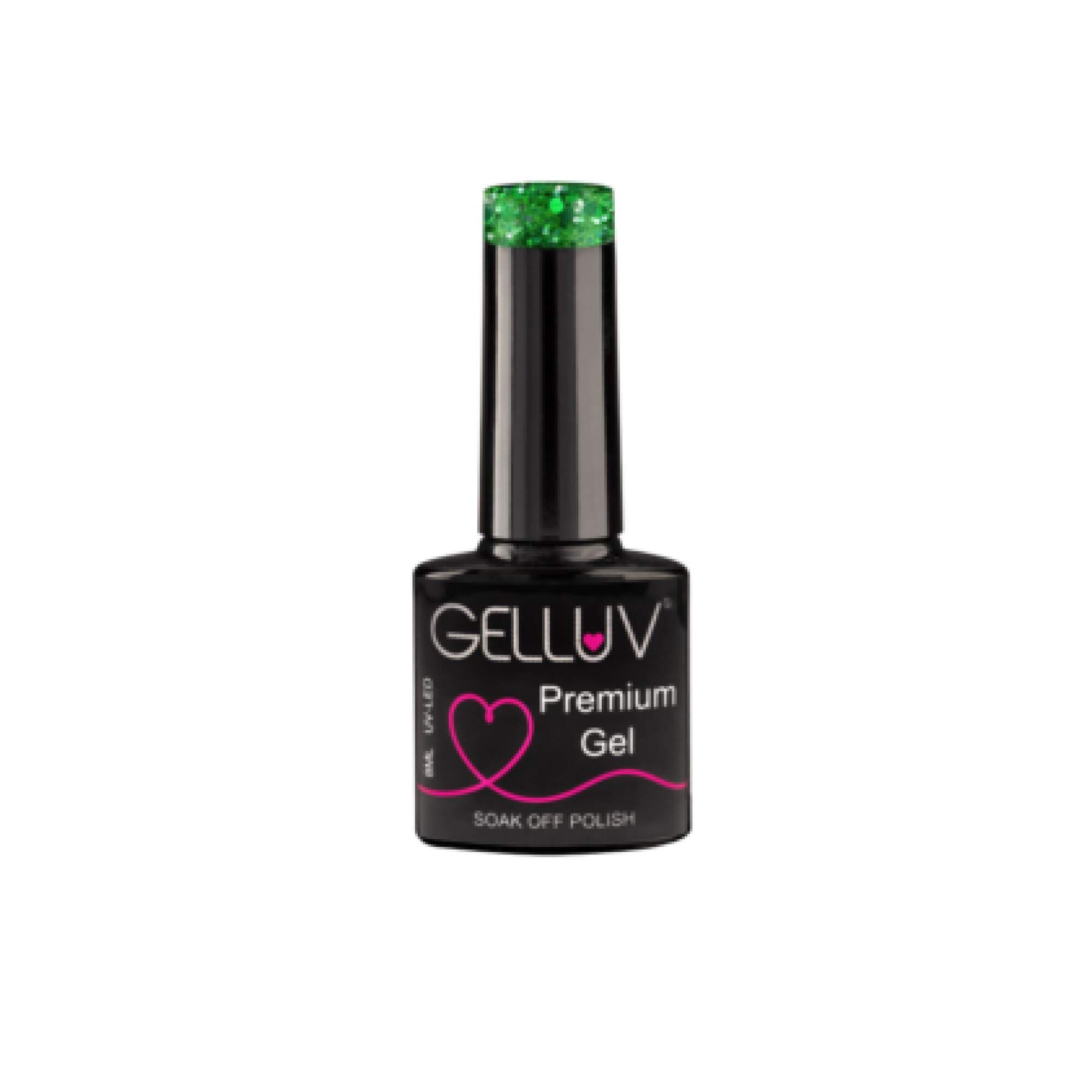 Gelluv - All That Glitters - Emerald Bow