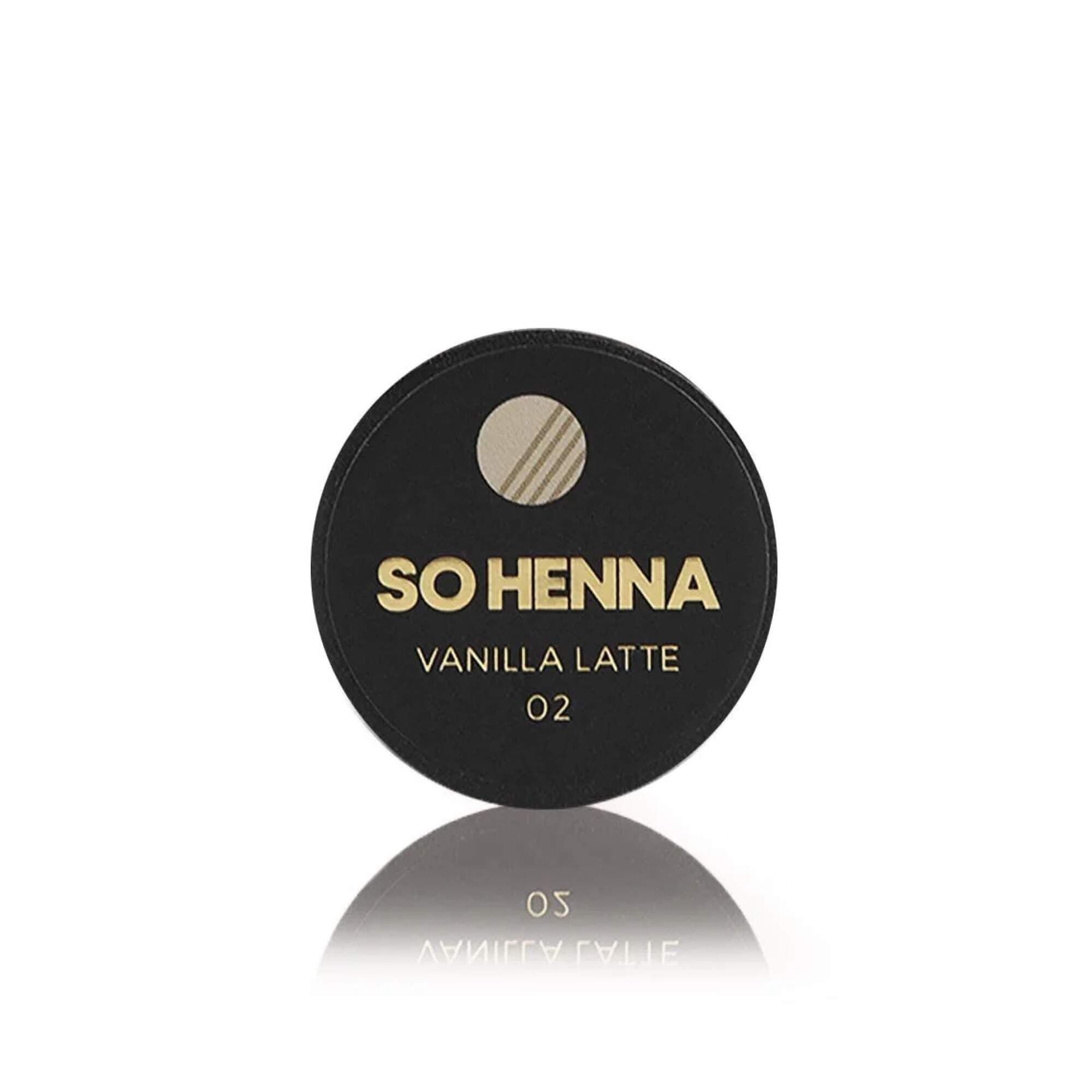 So Henna Brow Henna Jars Vanilla Latte #2
