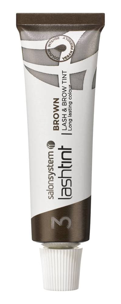 Salon System LashTint Lash & Brow Tint Brown 15ml