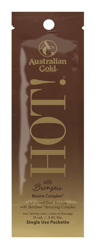 AUSTRALIAN GOLD - SACHET - HOT! With Bronzers - 15ml