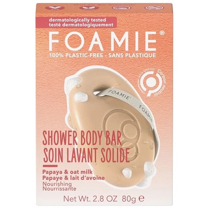 FOAMIE - Body Bar - Papaya and Oat Milk (Nourishing)