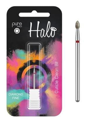 Halo E-File Pro Drill Bit - Cuticle Clean Bit (Fine)