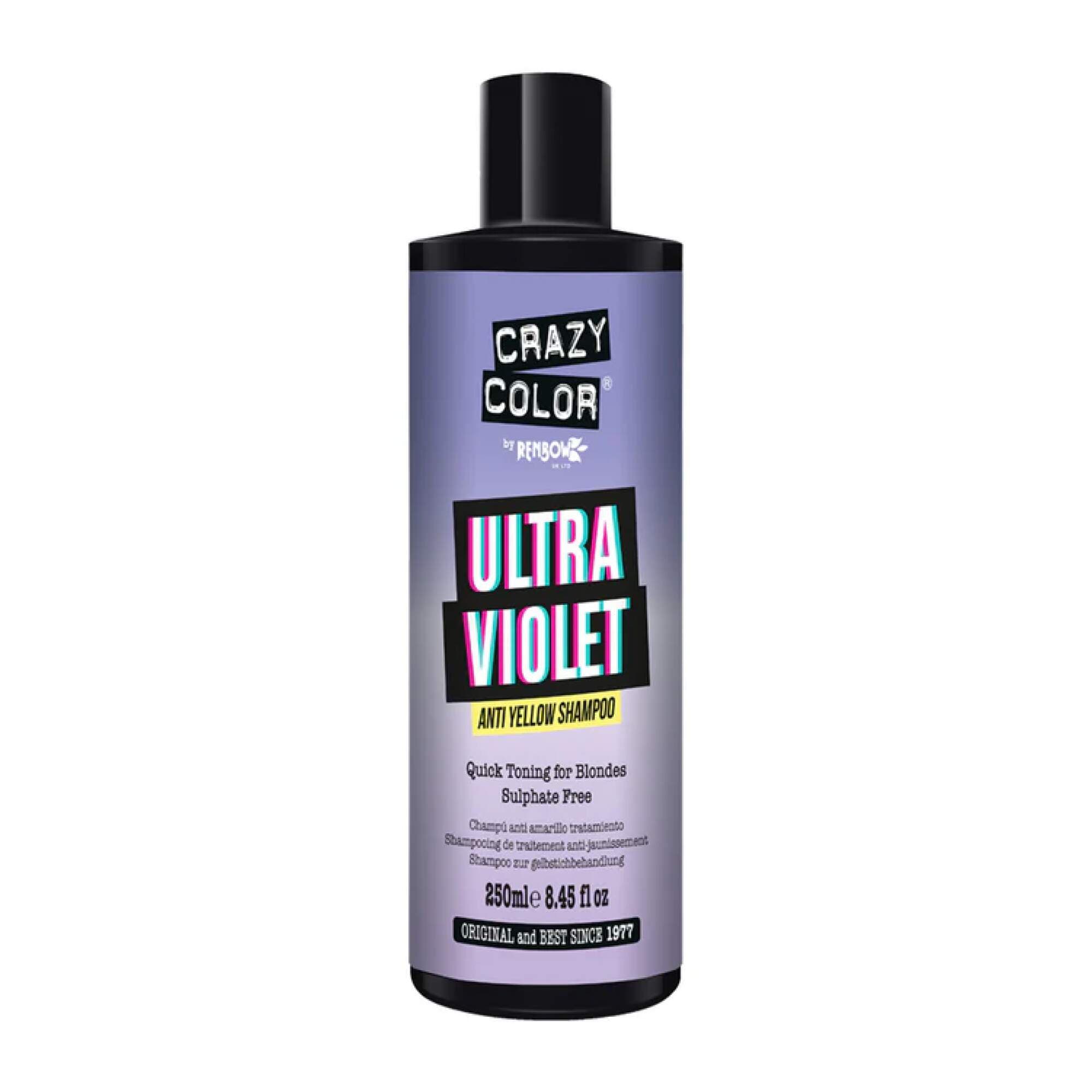 Crazy Color - Haircare - Ultra Violet Anti Yellow Shampoo 250ml
