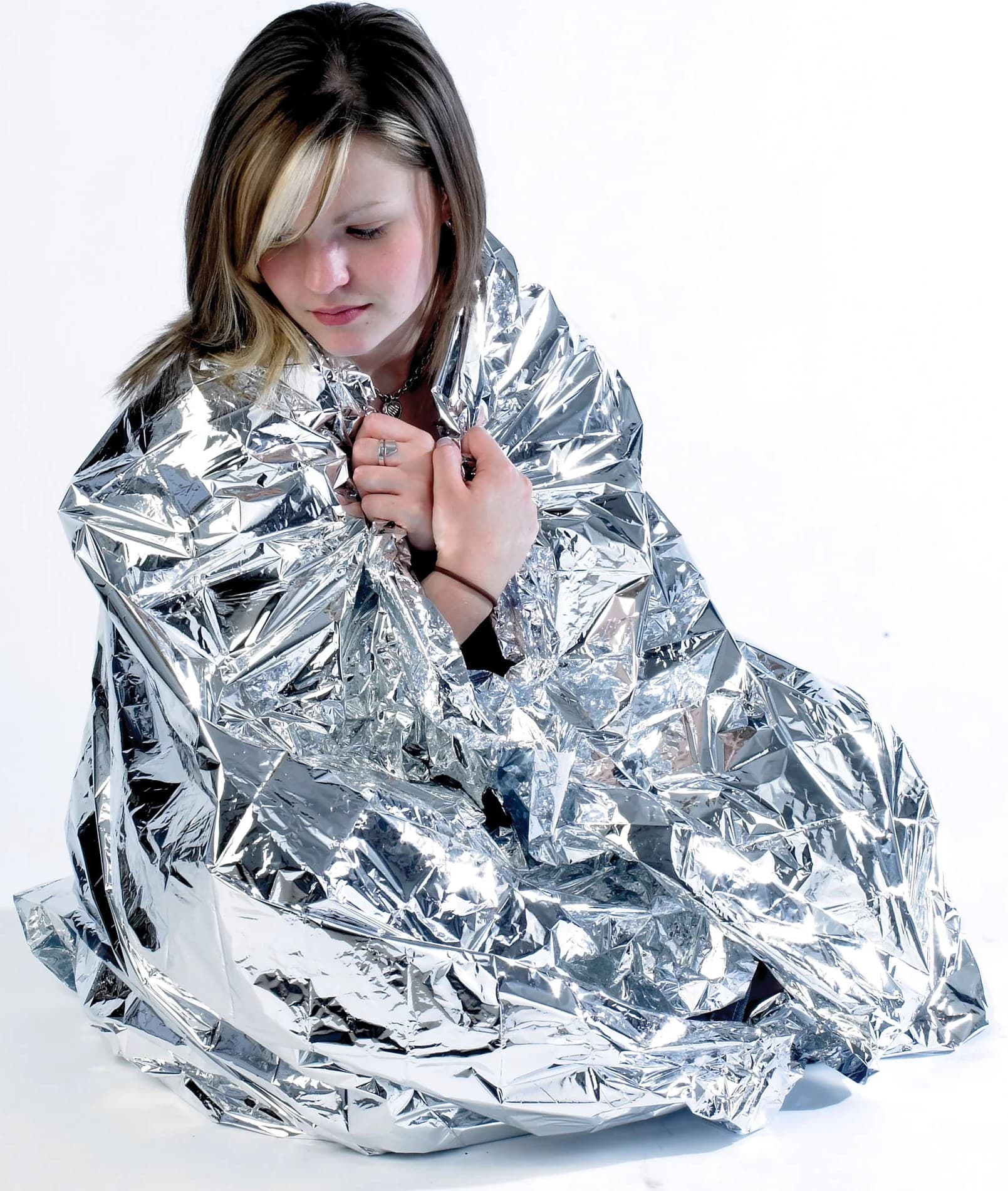 Foil Space Blanket 56x84" (142 x 213cm)