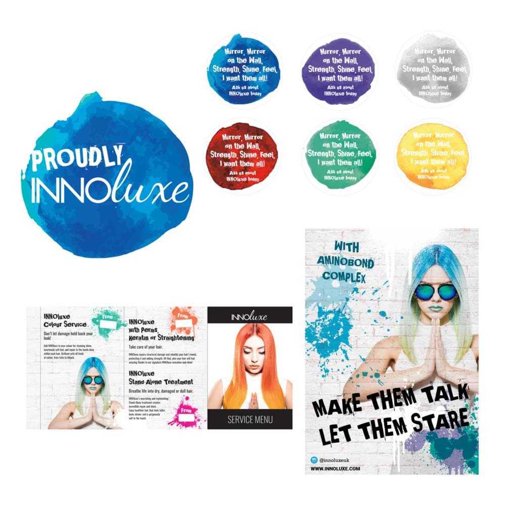 INNOluxe Salon Tools - In-Salon Marketing Pack