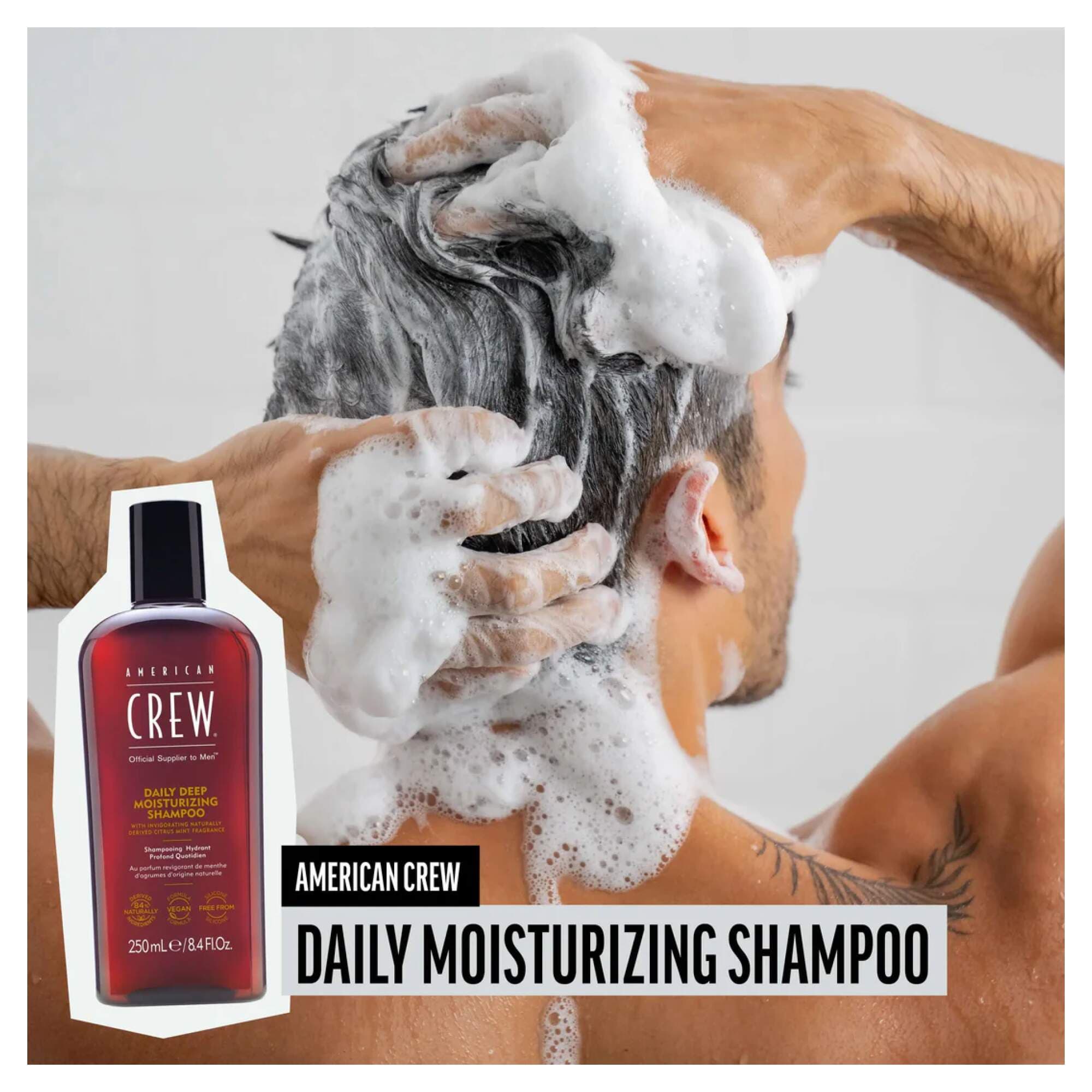 American Crew - Haircare - Daily Moisturizing Shampoo 250ml - Image 2