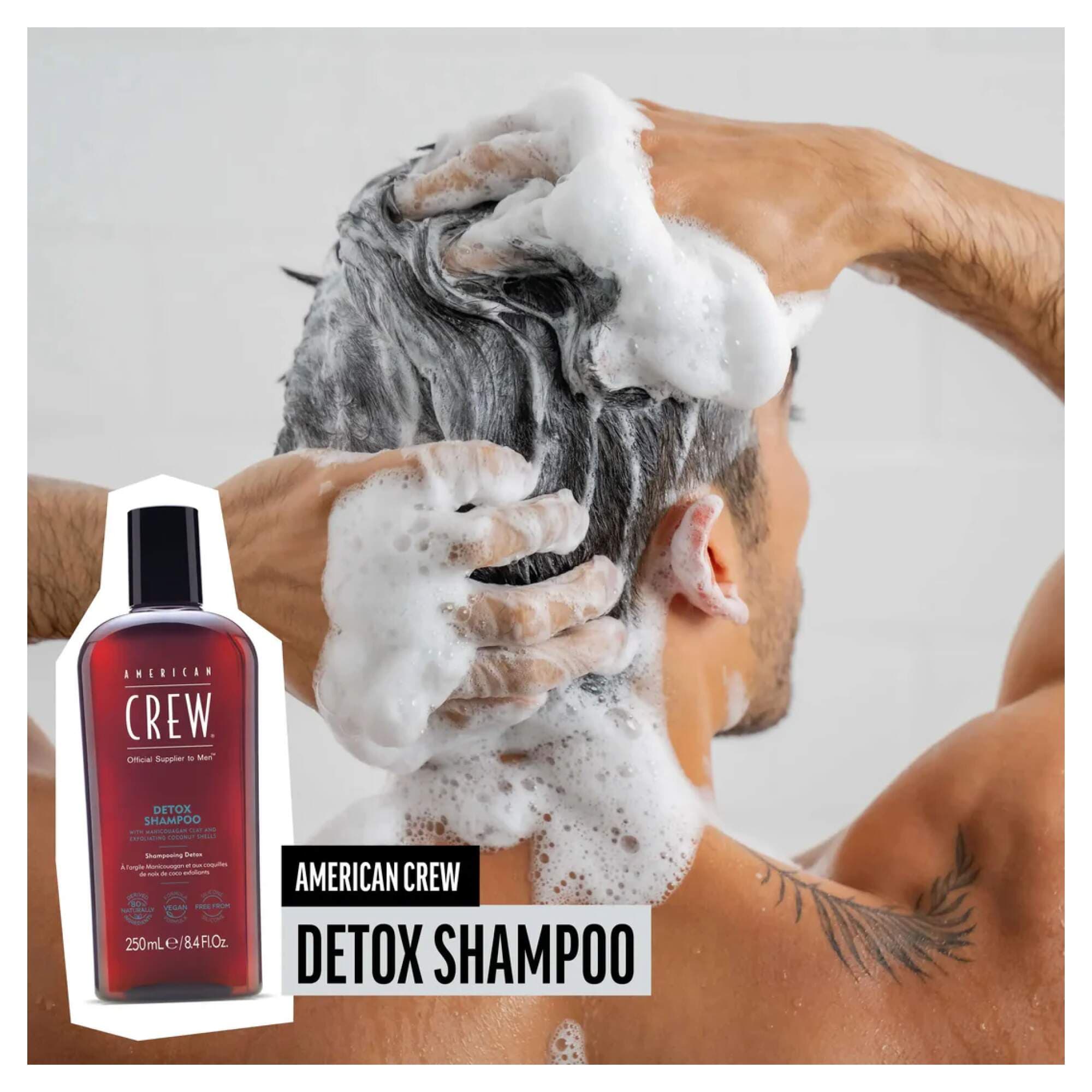 American Crew - Haircare - Detox Shampoo 250ml - Image 2