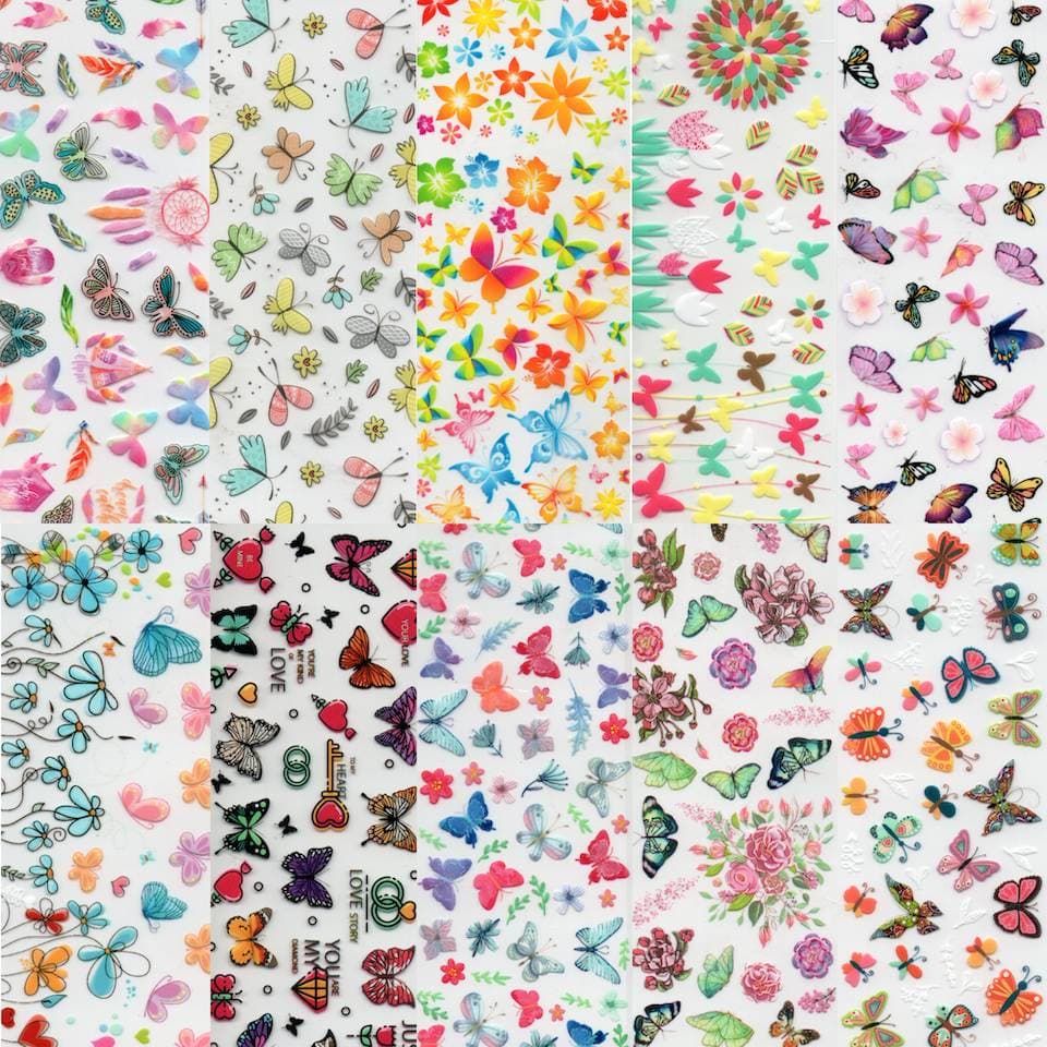 HALO Create - Nail Foils - Butterflies