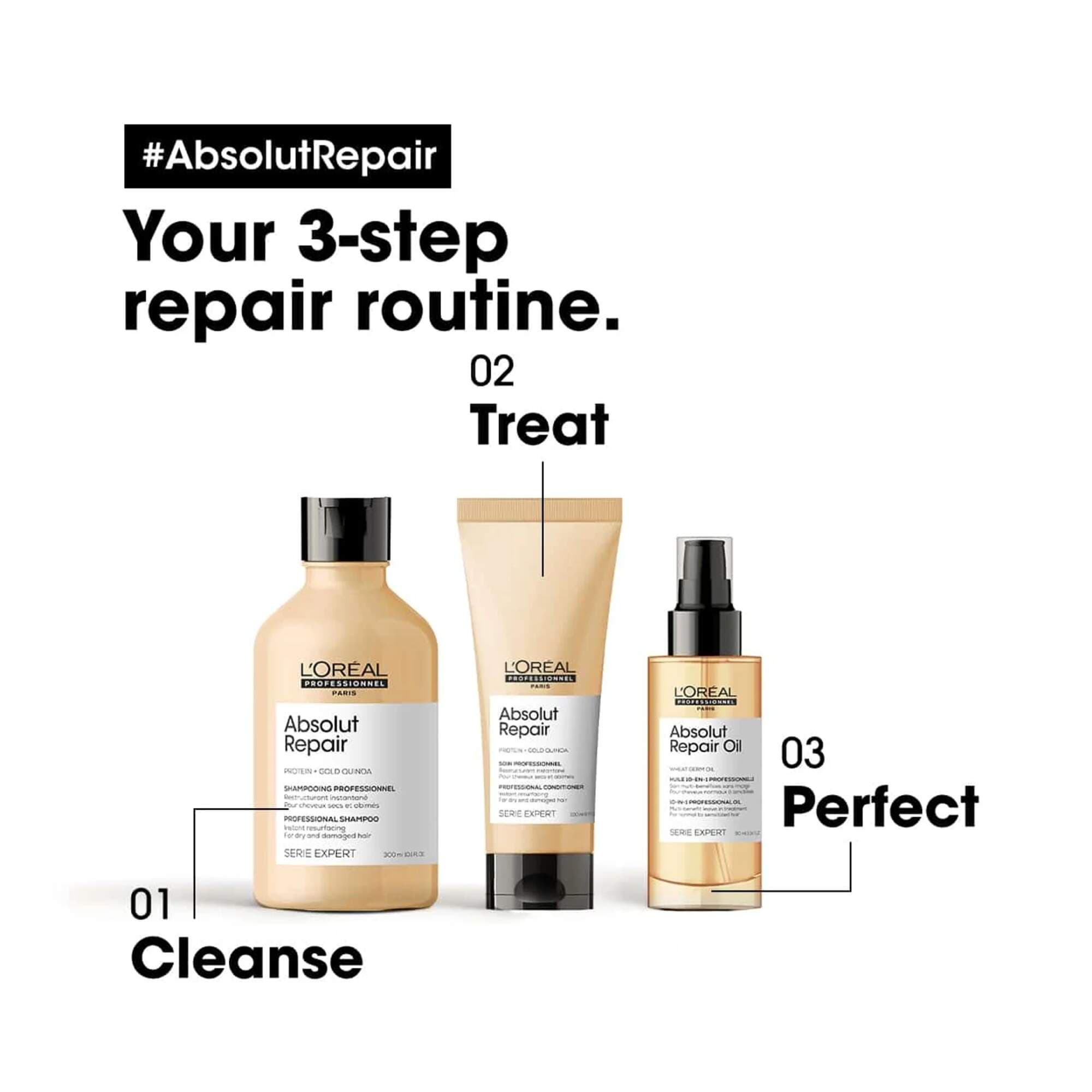 L'Oréal Serie Expert - Absolut Repair - Conditioner - 200ml - Image 3