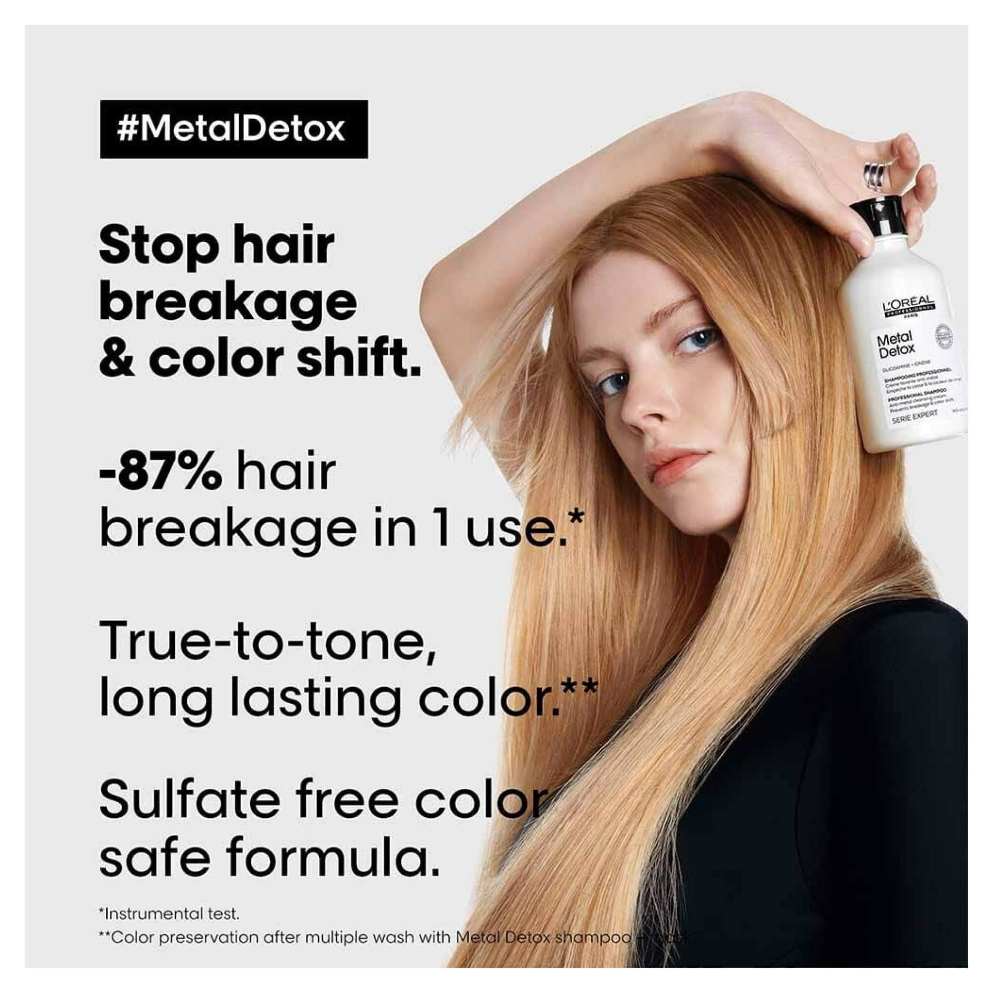 L'Oréal Serie Expert - Metal Detox - Shampoo - 300ml - Image 2