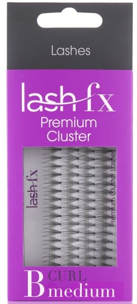 Lash FX - Tray Lashes Cluster - Premium Cluster Lashes B Curl Medium