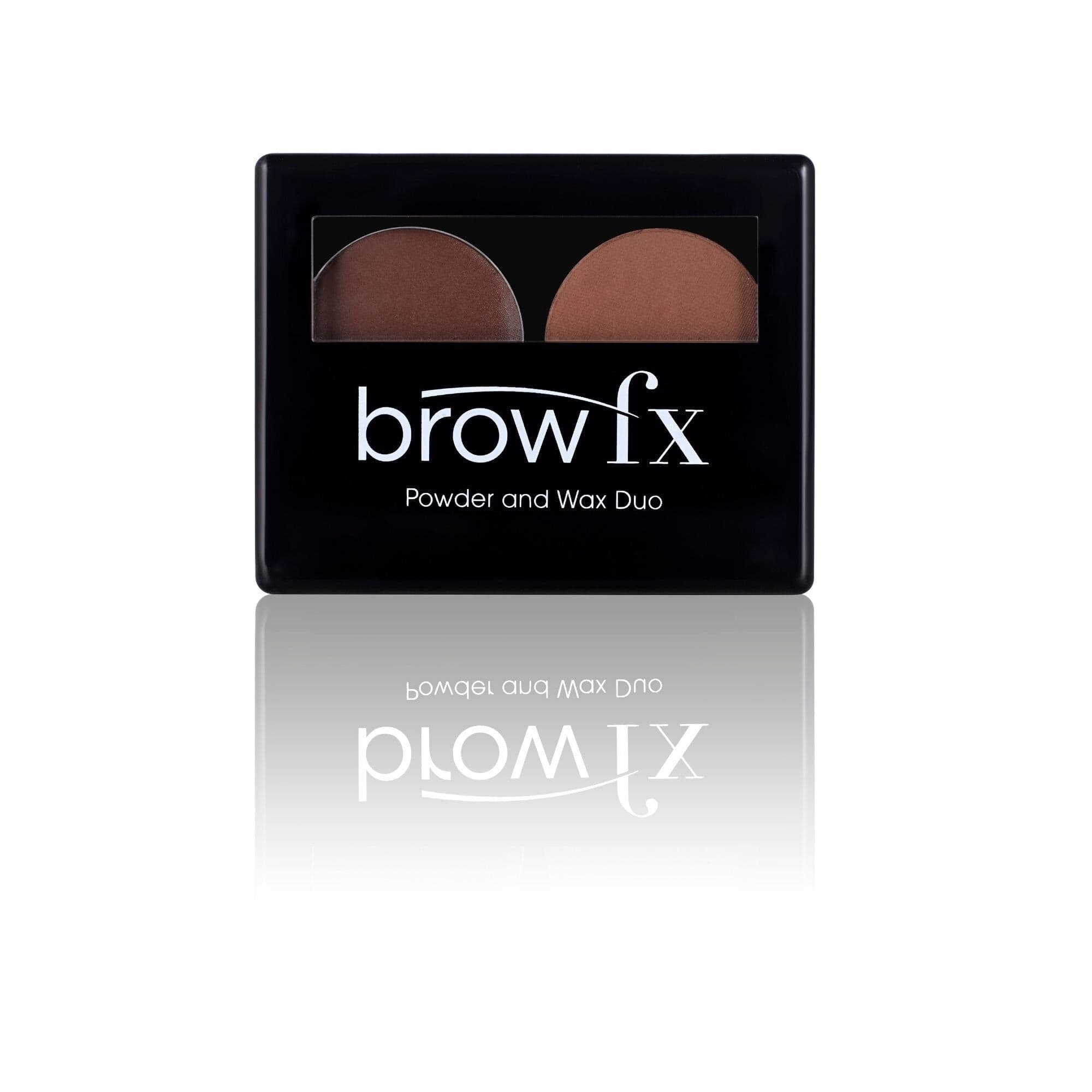 BROW FX RETAIL - Brow Powder and Wax Duo Dark Brown