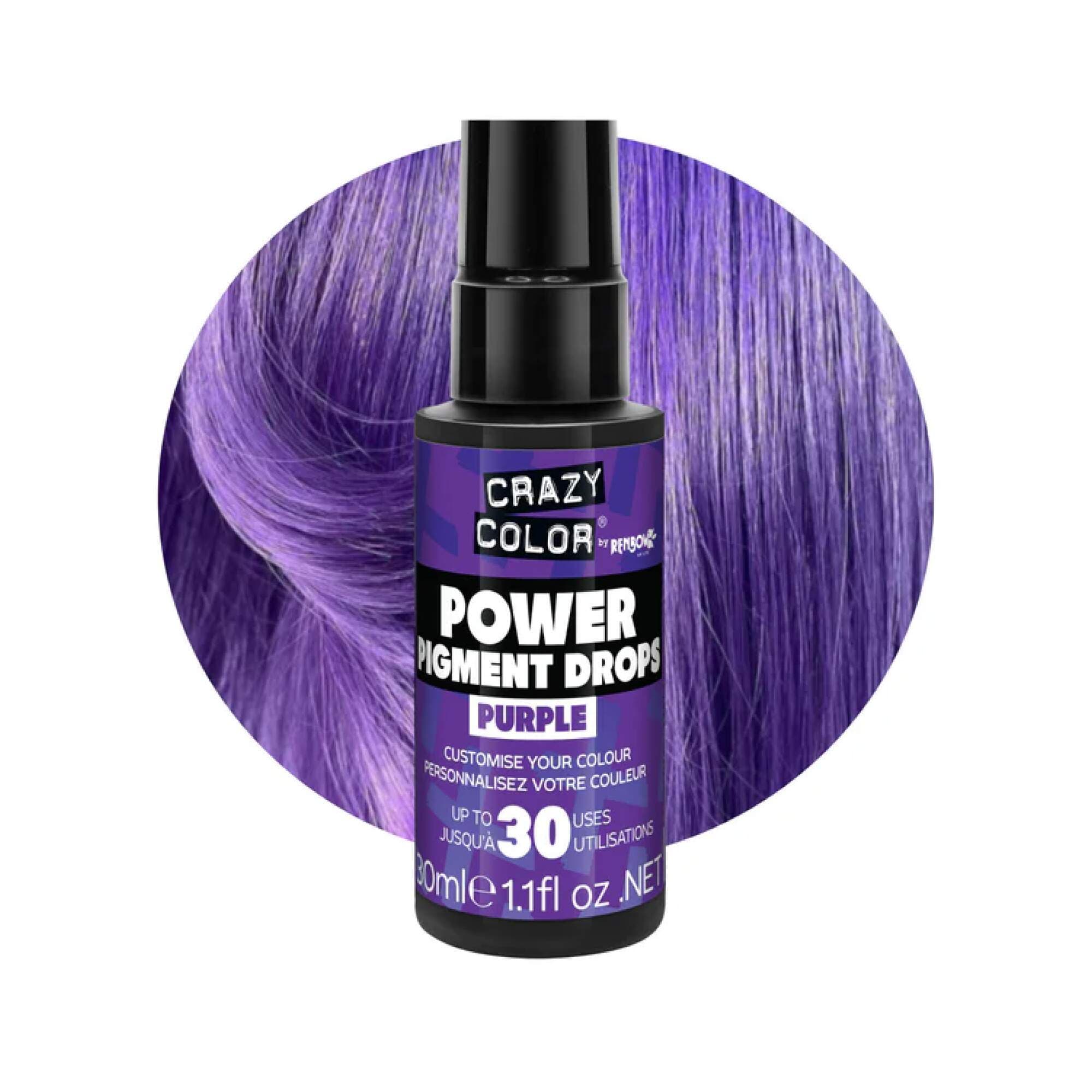 Crazy Color - Pure Pigment Drops - Purple