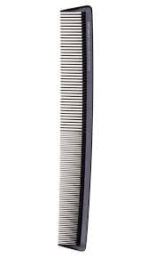 DENMAN - CARBON ANTI STATIC - DC04 Large Cutting Comb 223mm - Black