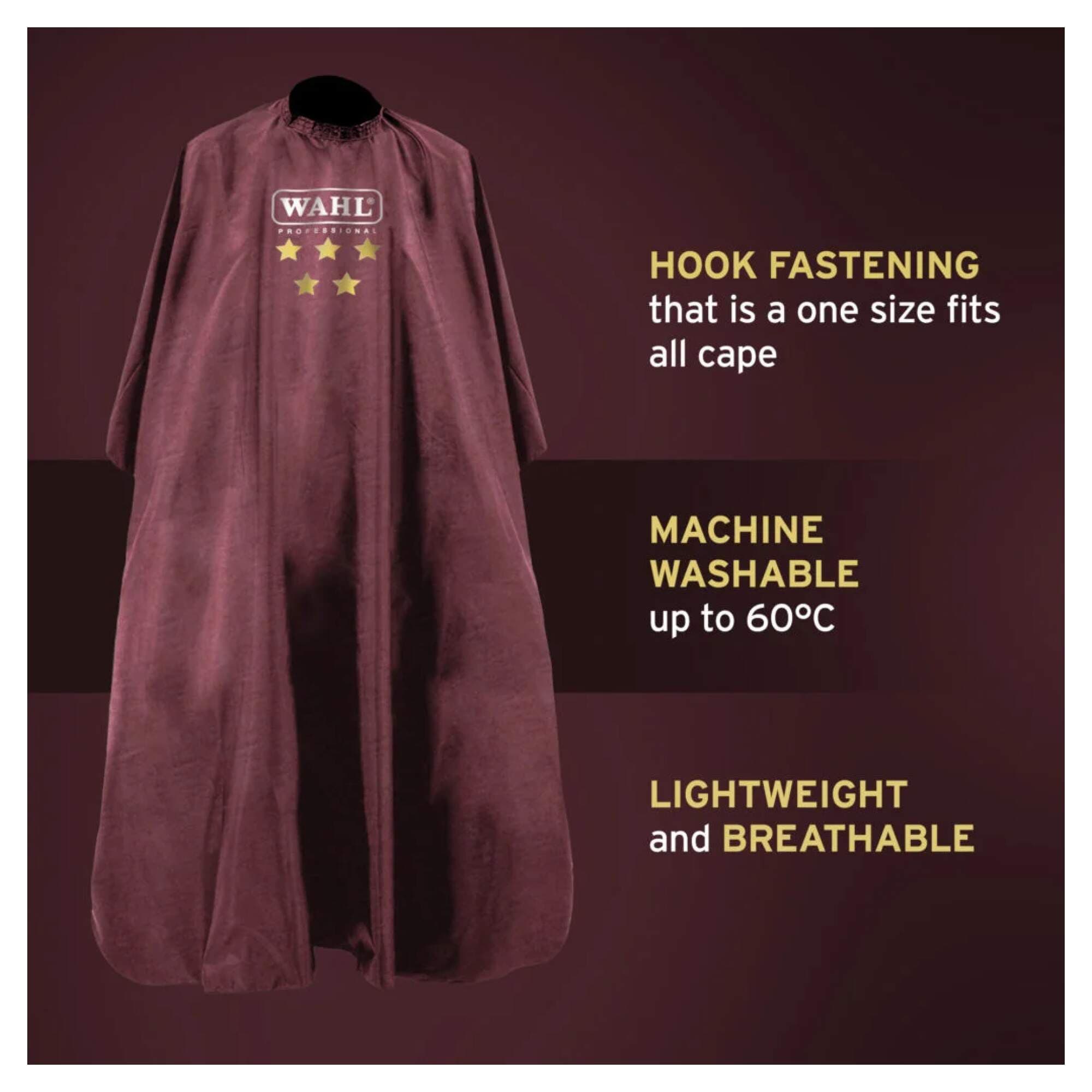 Wahl - Professional Burgundy Cape - Image 2