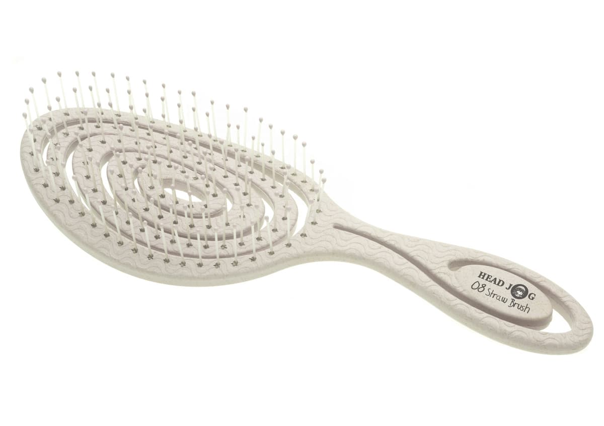 HEAD JOG BRUSH - 08 - Straw Brush Oatmeal