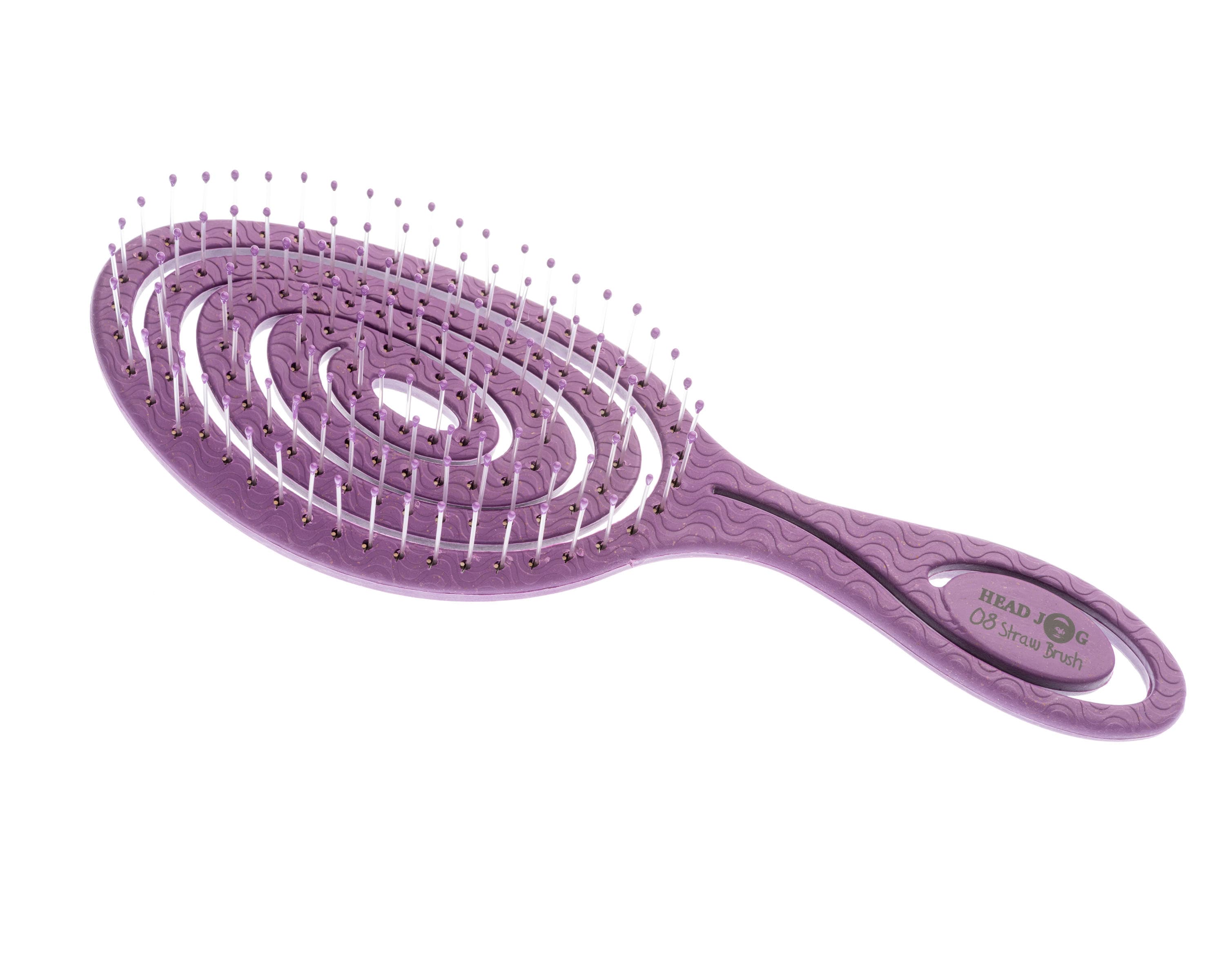 HEAD JOG BRUSH - 08 - Straw Brush Berries Blackberry