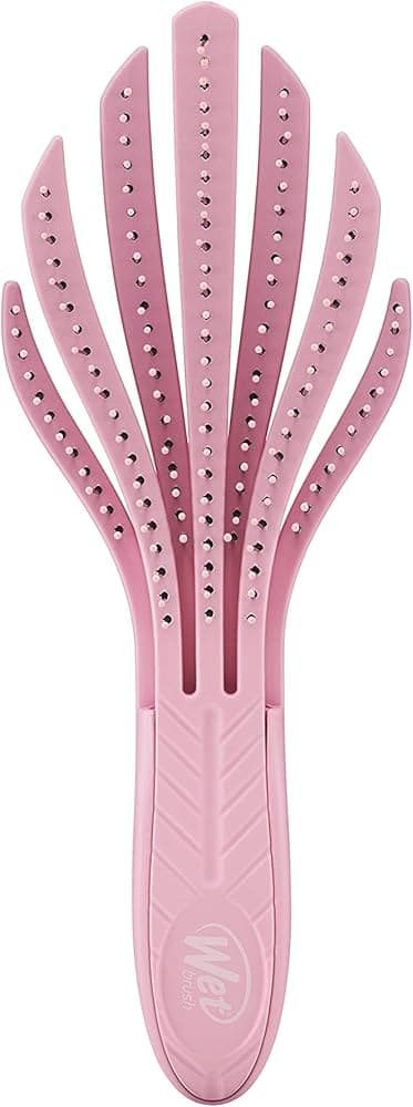 Wet Brush - Go Green - Curl Detangling Brush Pink