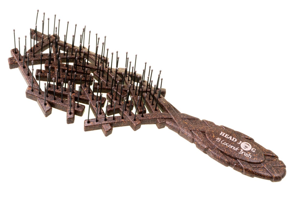 .HEAD JOG BRUSH - 19 - Coconut Brush Cocoa