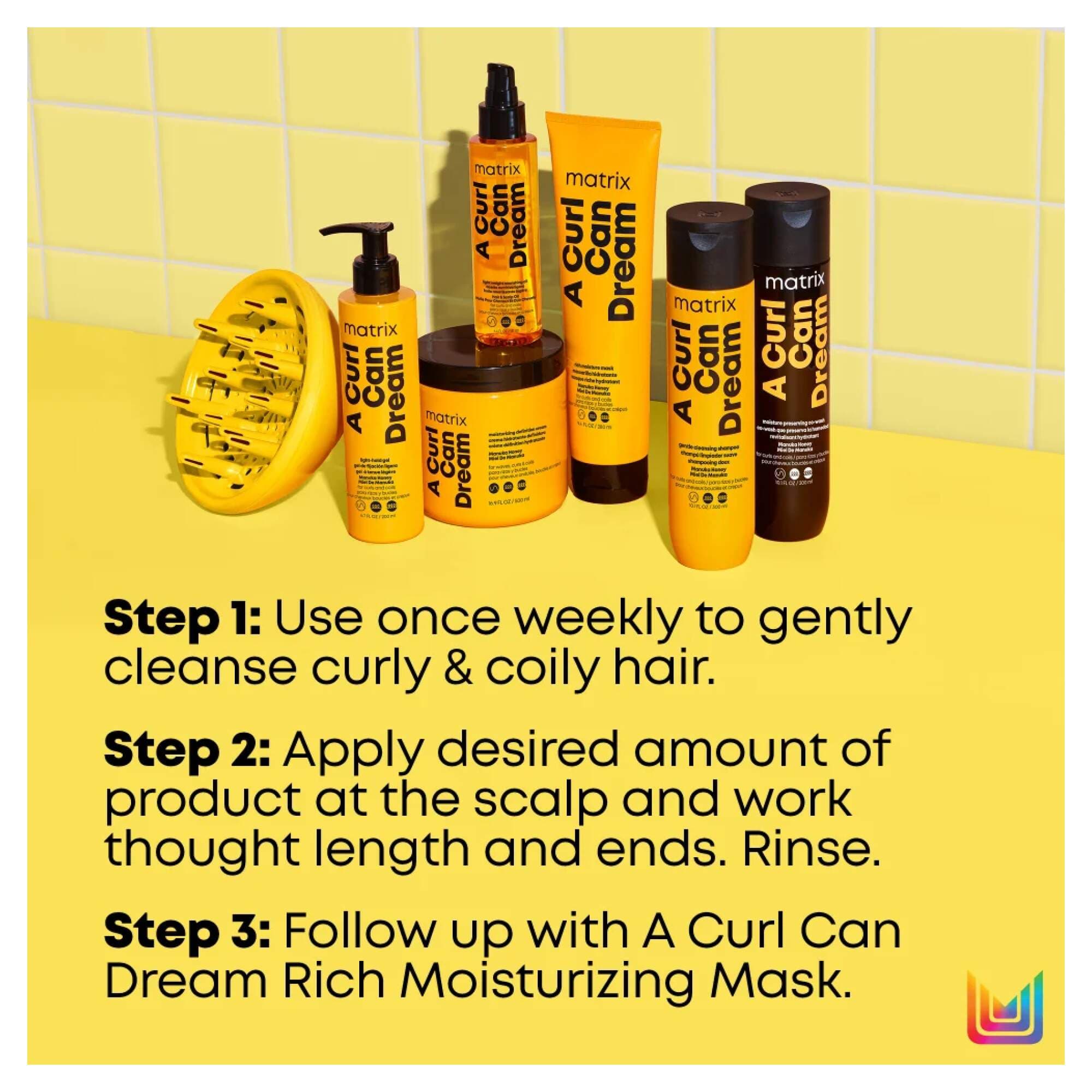 Matrix Total Results A Curl Can Dream Manuka Honey Infused Shampoo - 300ml - Image 6