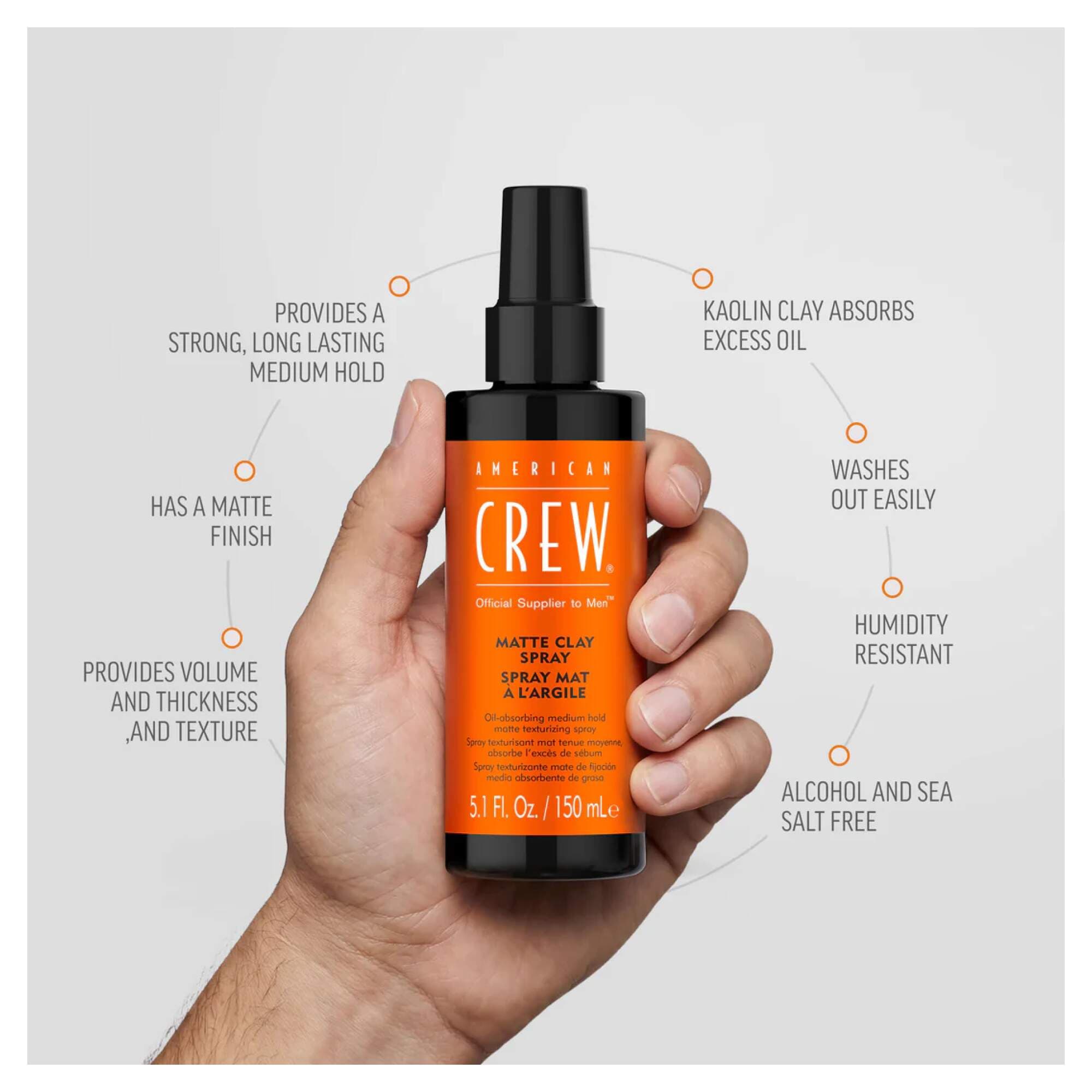 American Crew - Styling - Matte Clay Spray - Image 2
