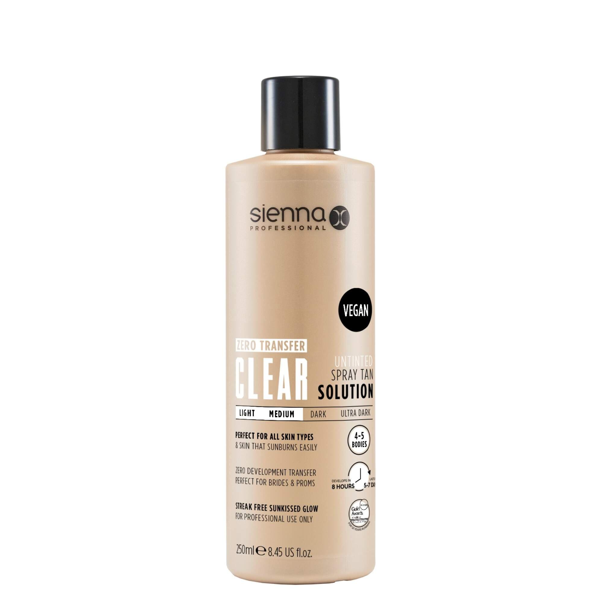 SIENNA X TAN - SOLUTION - Clear Spray Tan - 250ml