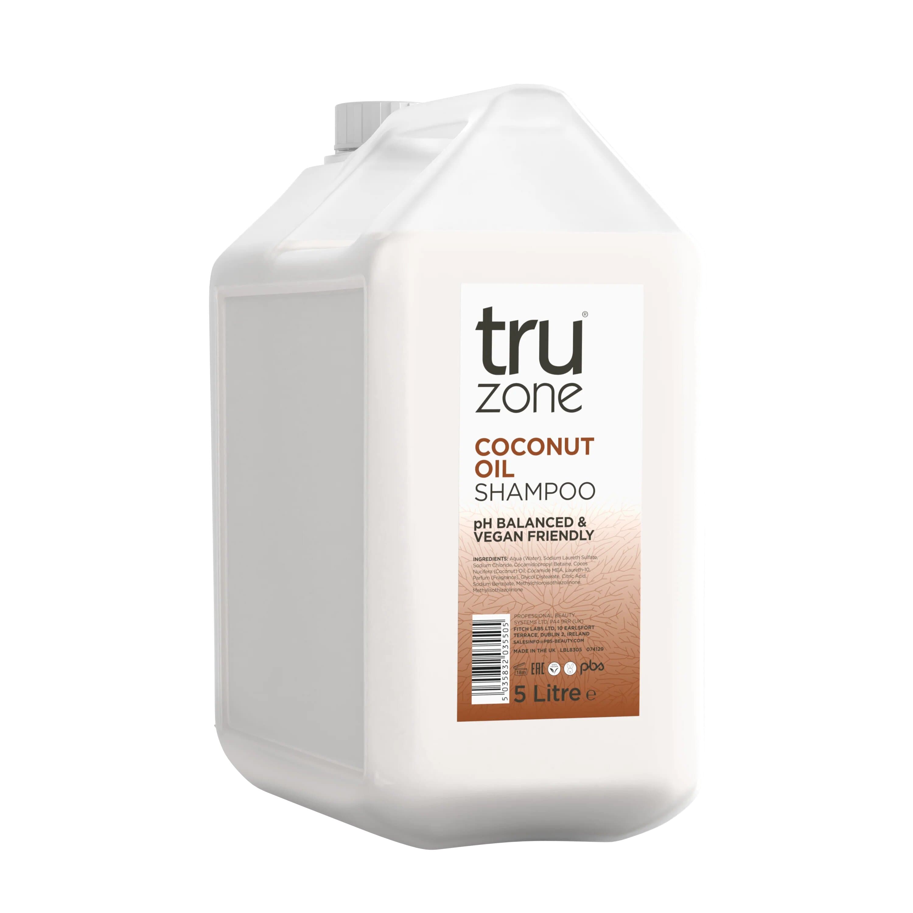 TRUZONE HAIRCARE - Coconut Oil Shampoo 5ltr