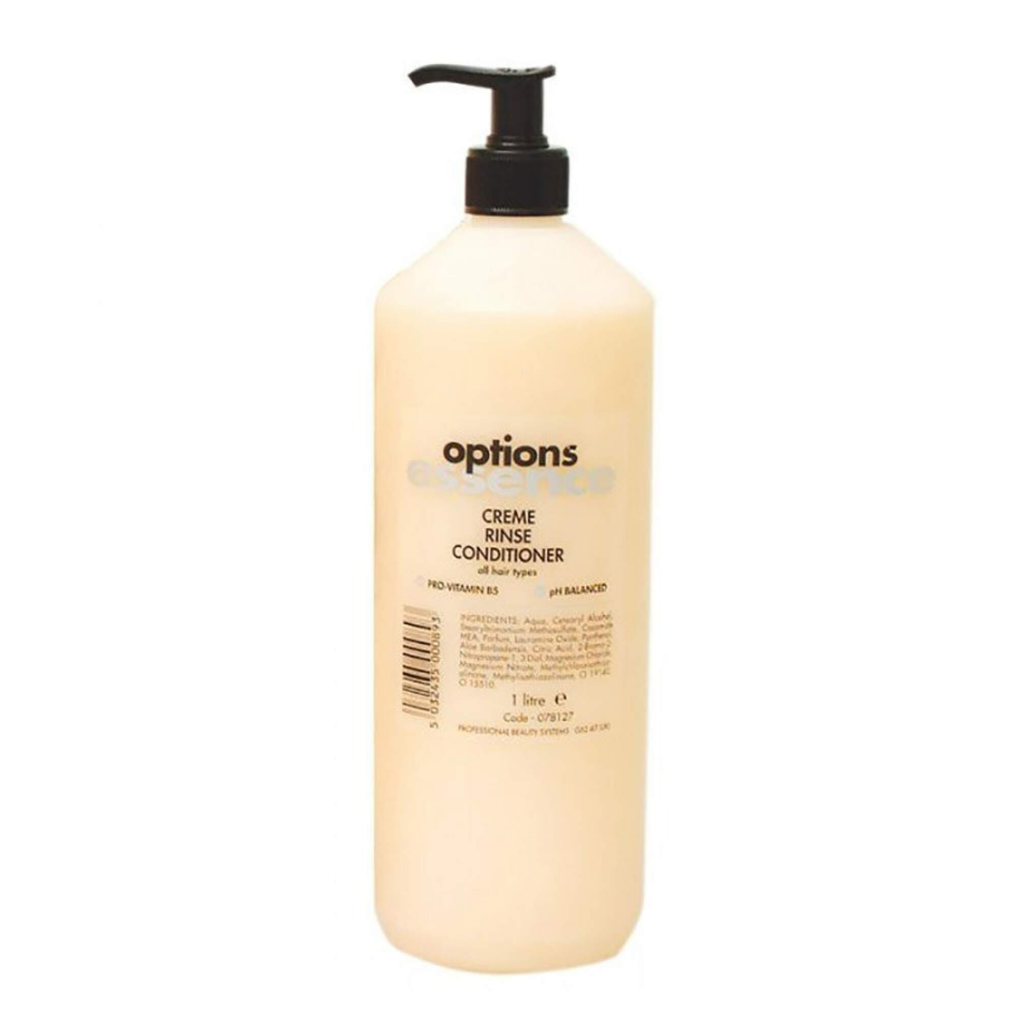 OPTIONS ESSENCE - Créme Rinse Conditioner 1000ml