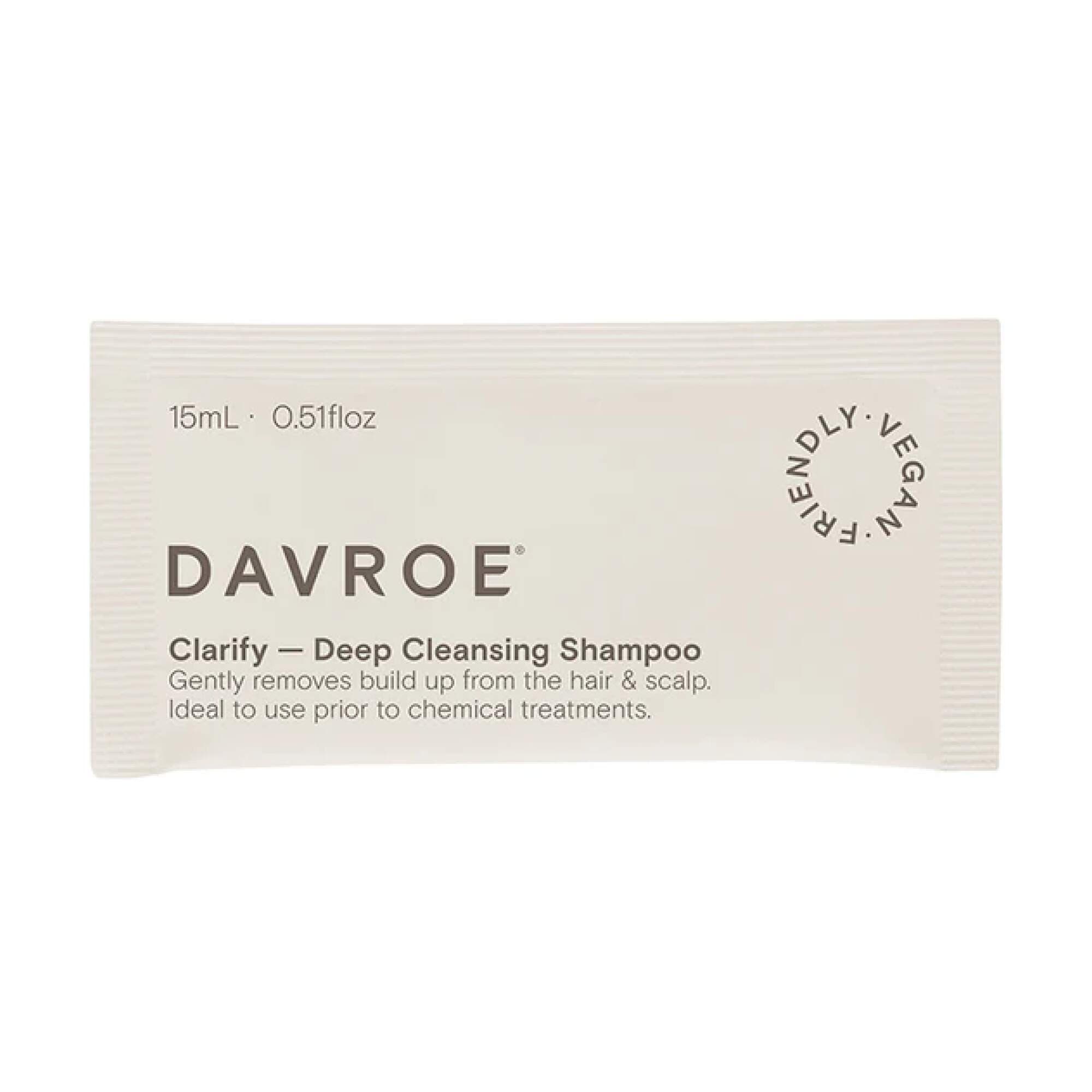 DAVROE - Samples - Clarify Shampoo