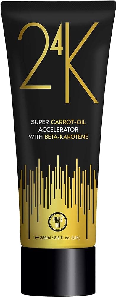 POWER TAN - 24K - Bottle - Super Carrot Oil