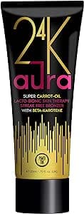 POWER TAN - 24K - Bottle - Super Carrot Bronzing Oil Aura