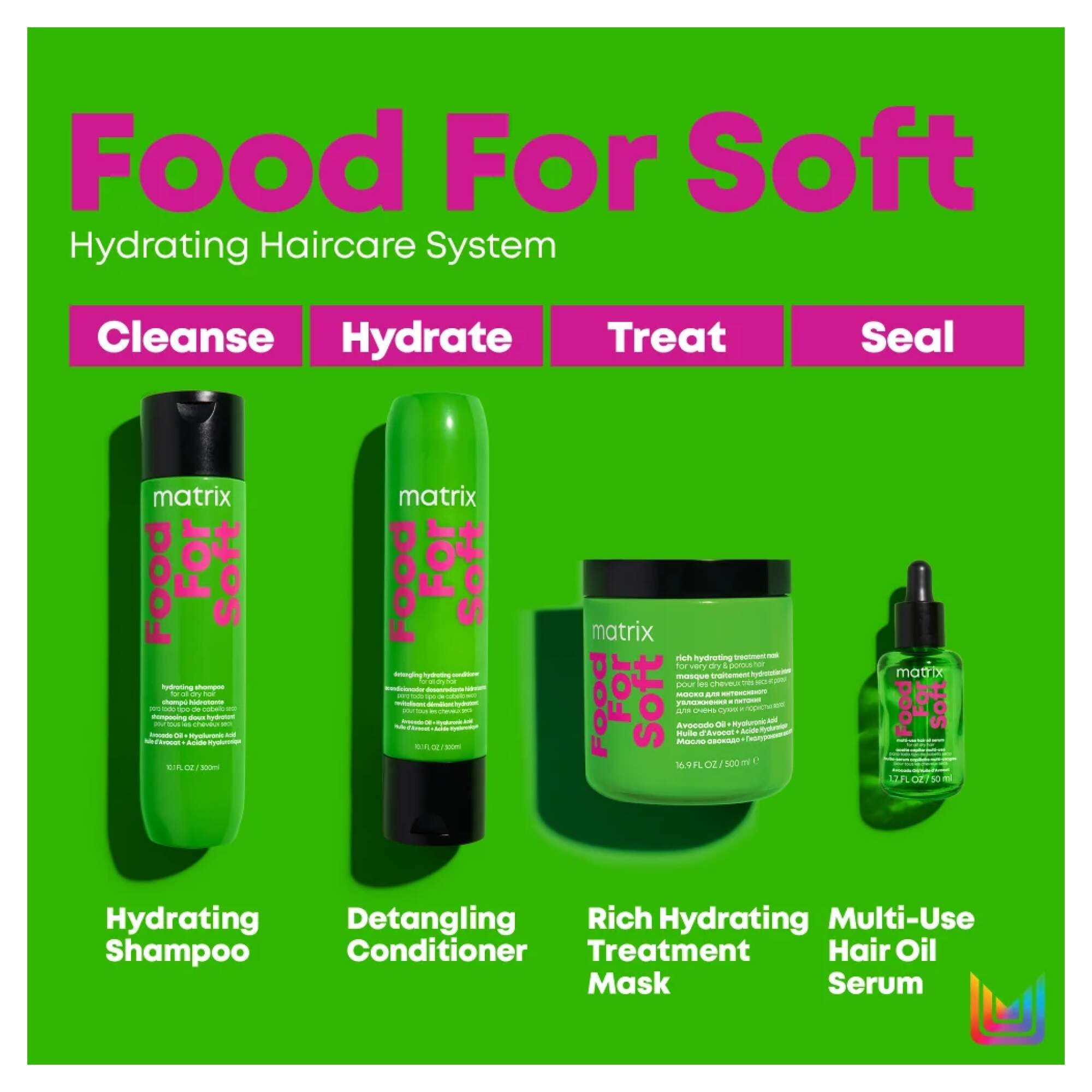 Matrix Food For Soft Conditioner - 300ml - Image 5