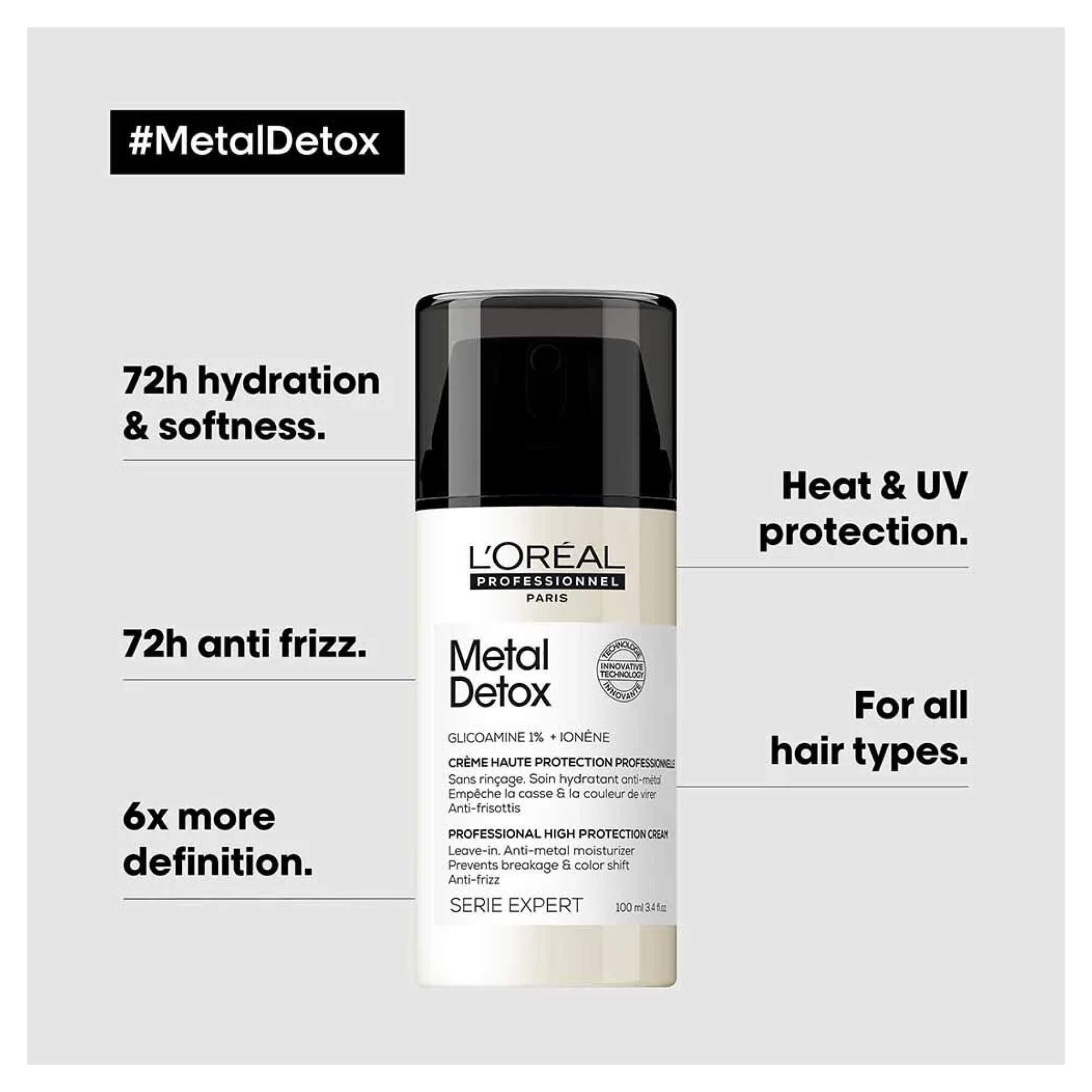 L'Oreal Serie Expert - Metal Detox - High Protection Cream - Image 2