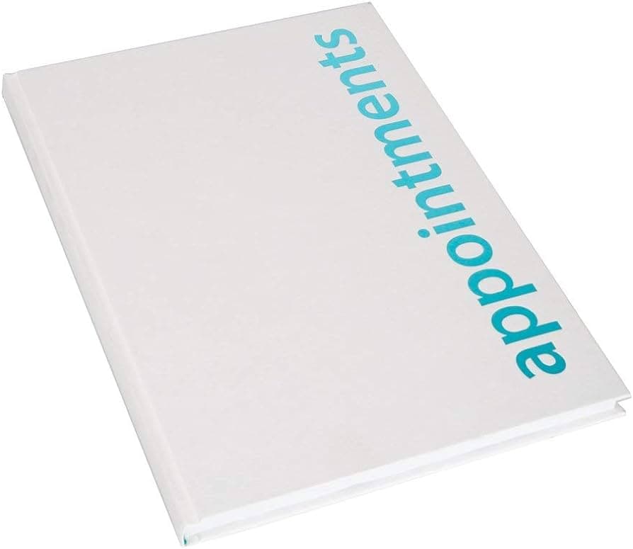 AGENDA - BOOKS - 6 Assistant - White