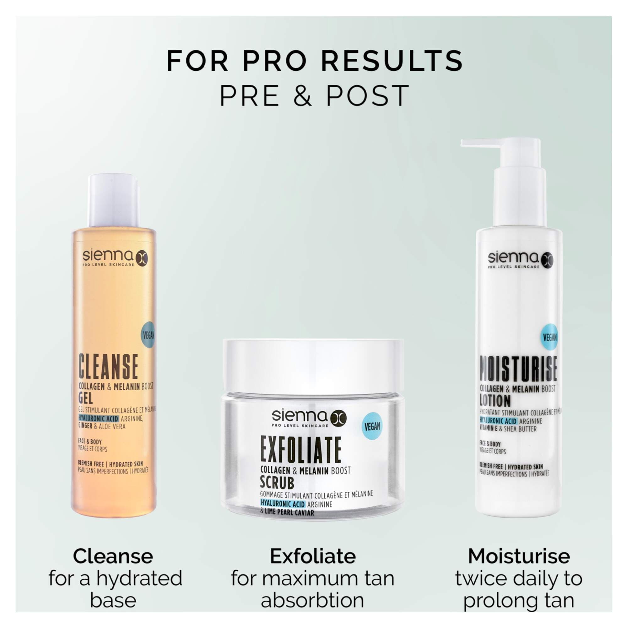 SIENNA X TAN - RETAIL - Self Tan Clear Mousse - 190ml - Image 5