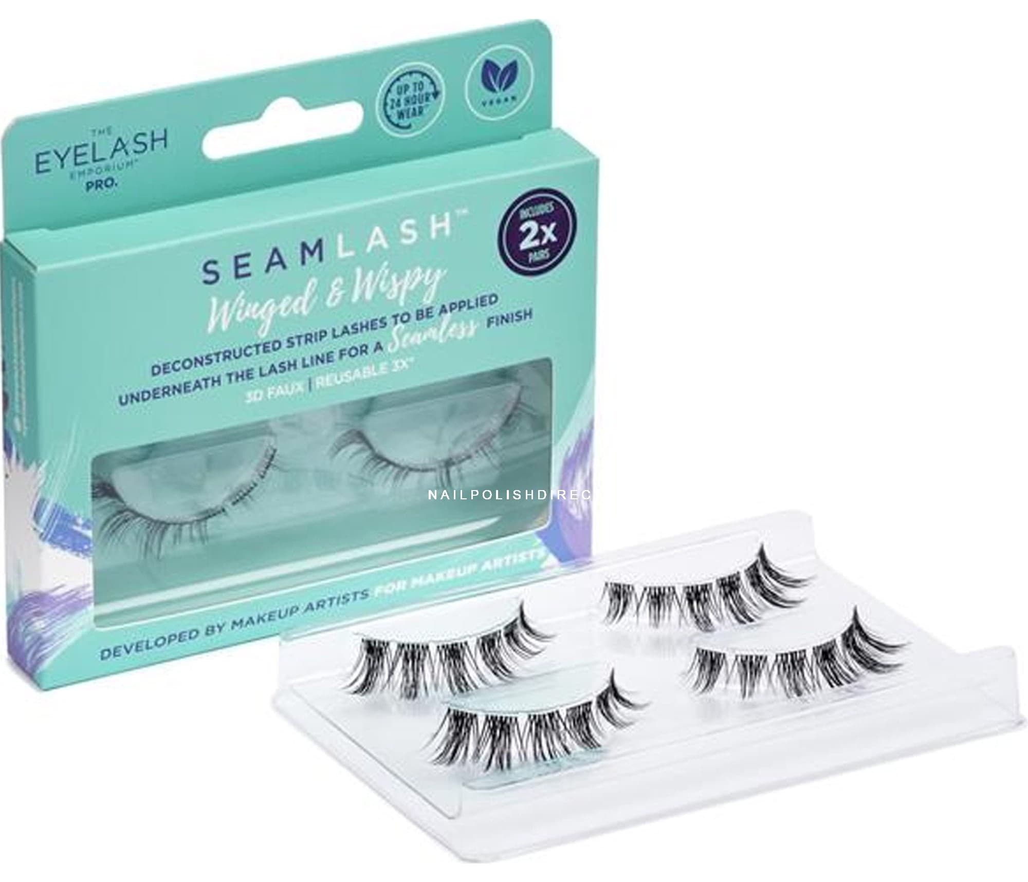 EYELASH EMPORIUM - SEAMLASH - Winged & Wispy - Refill