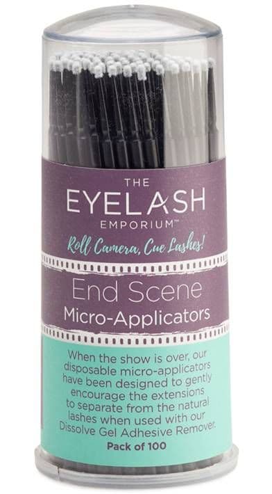 EYELASH EMPORIUM - ACCESSORIES - End Scene Micro Applicators - 100 Pack