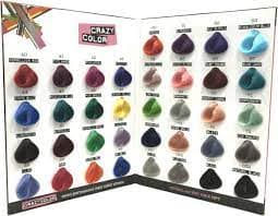 Crazy Color - Marketing Materials - A5 Shade Chart
