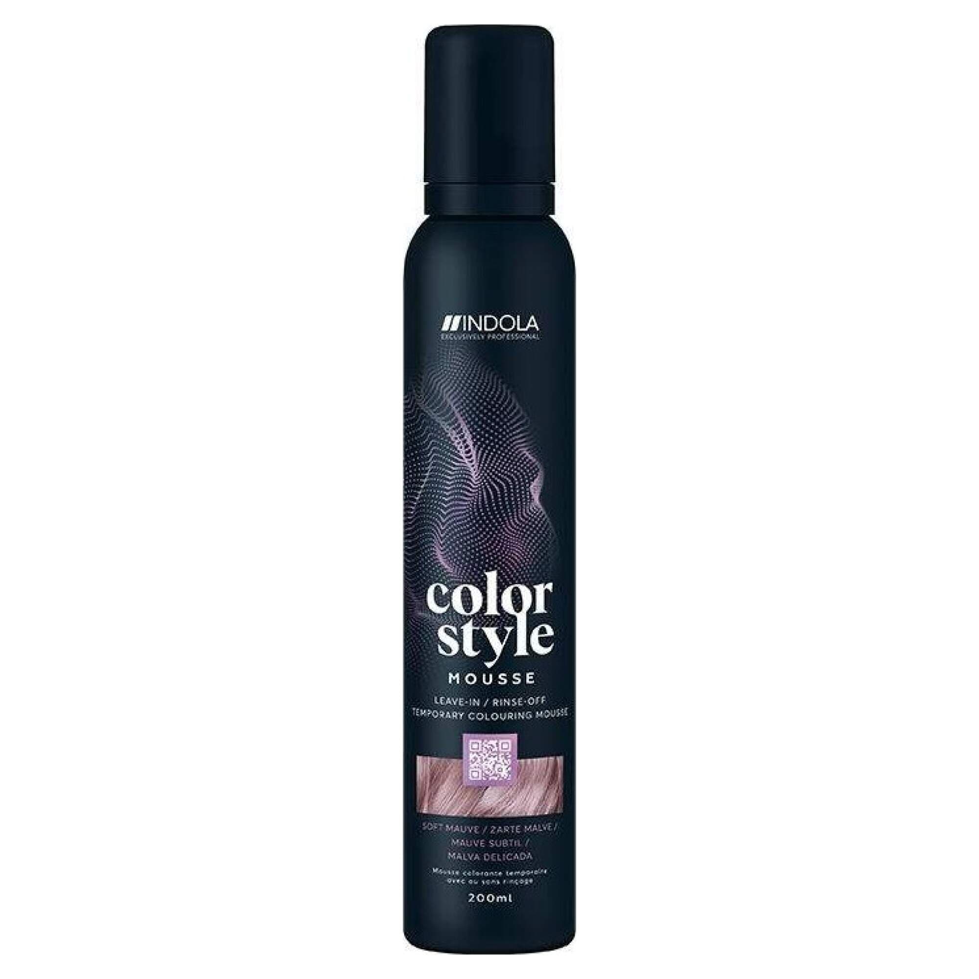 INDOLA - COLOR STYLE MOUSSE - Soft Mauve - 200ml