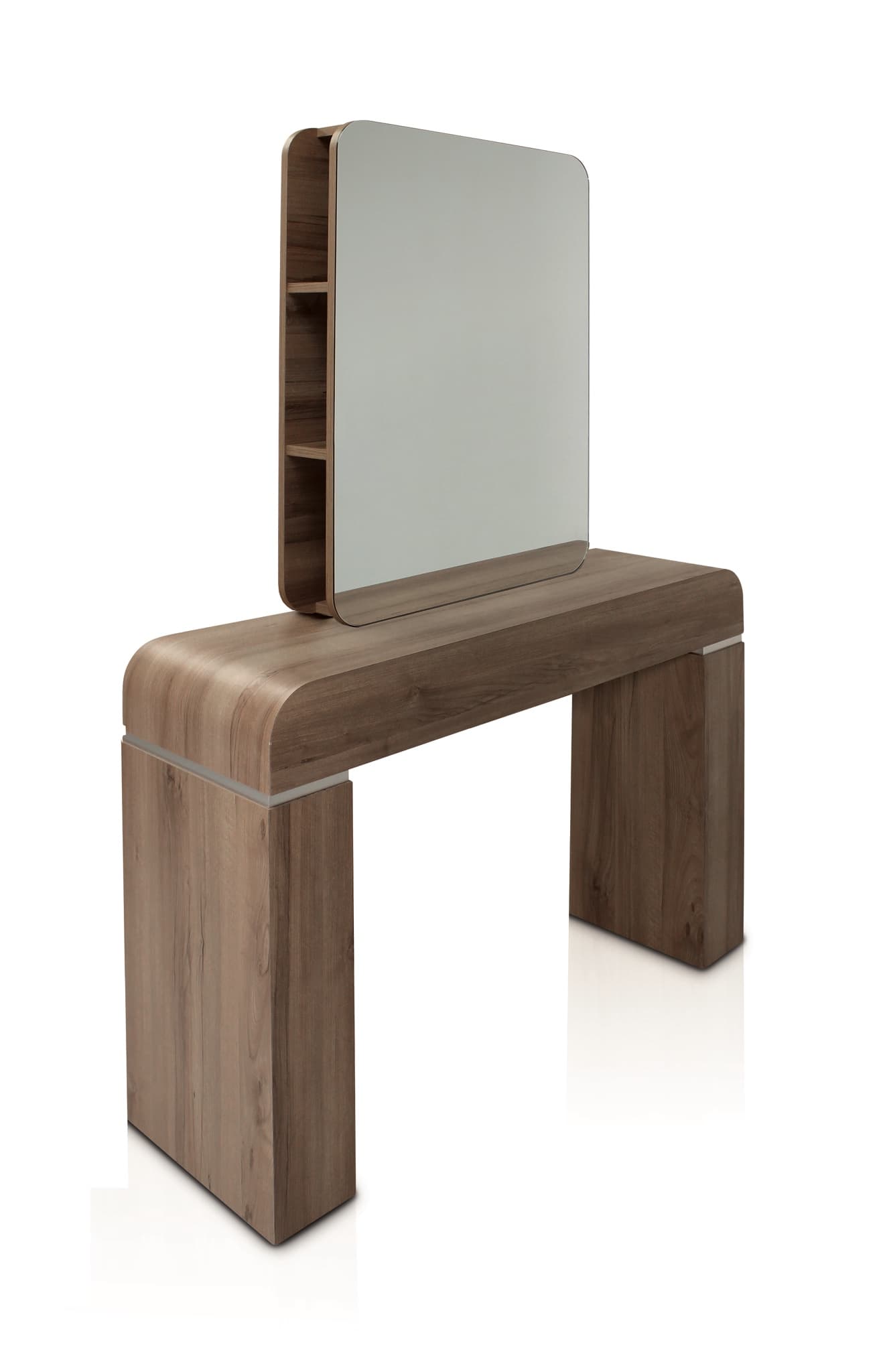 Lunar One Position Wall Unit Storage Mirror