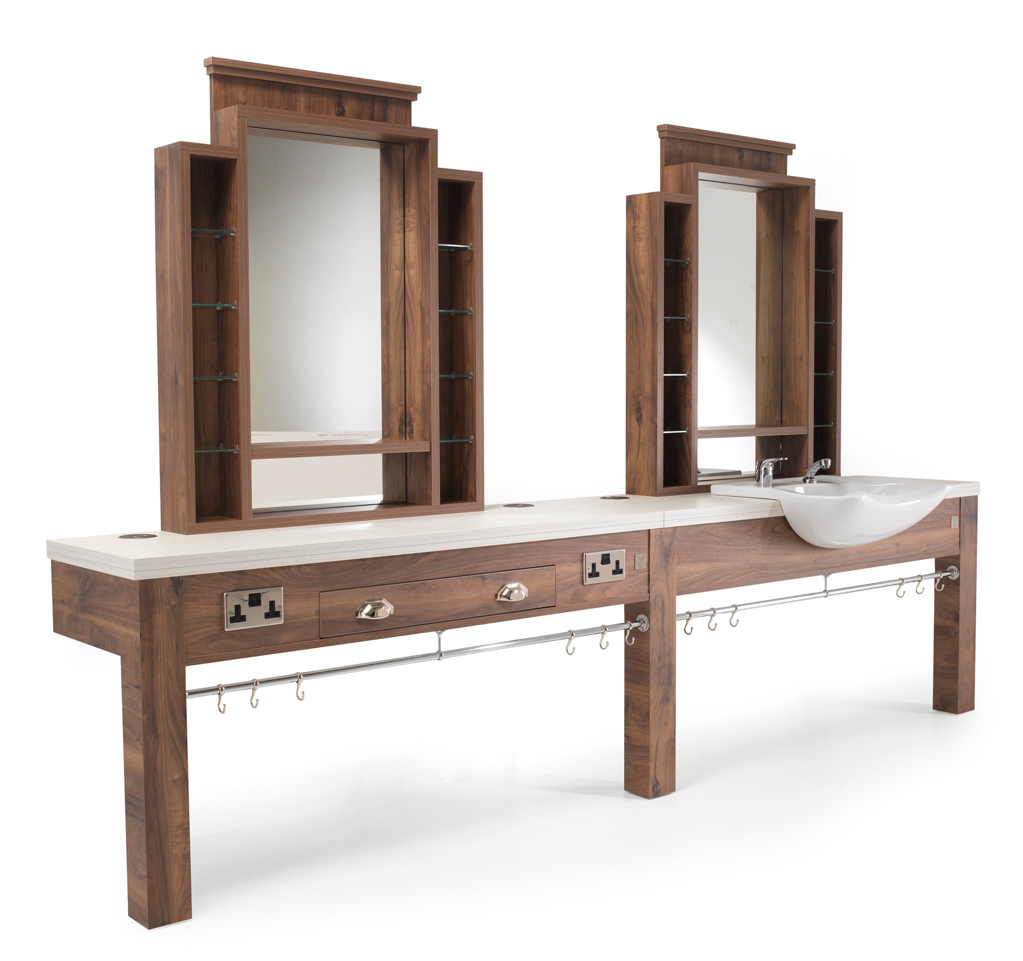 Barber - Montana Unit - Two Position Frontwash Basin