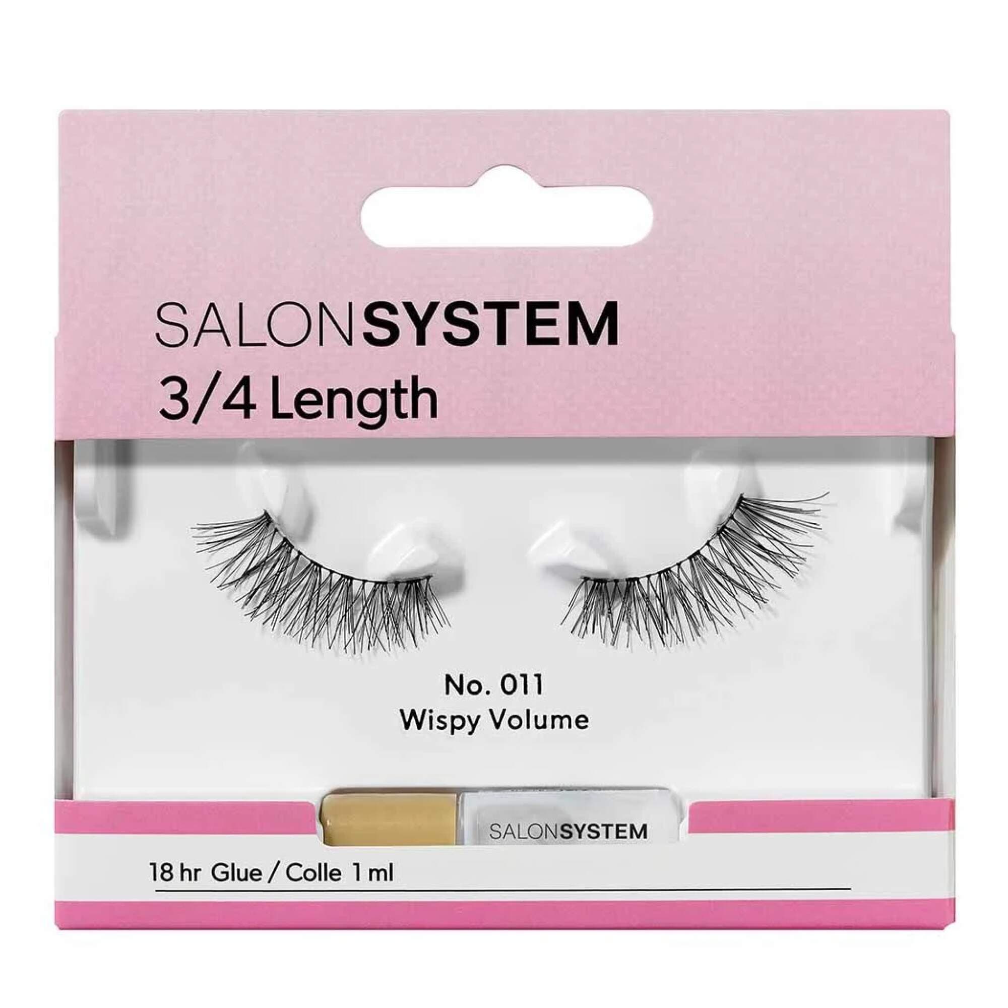 Salon System - STRIP LASH - 3/4 Length - 011