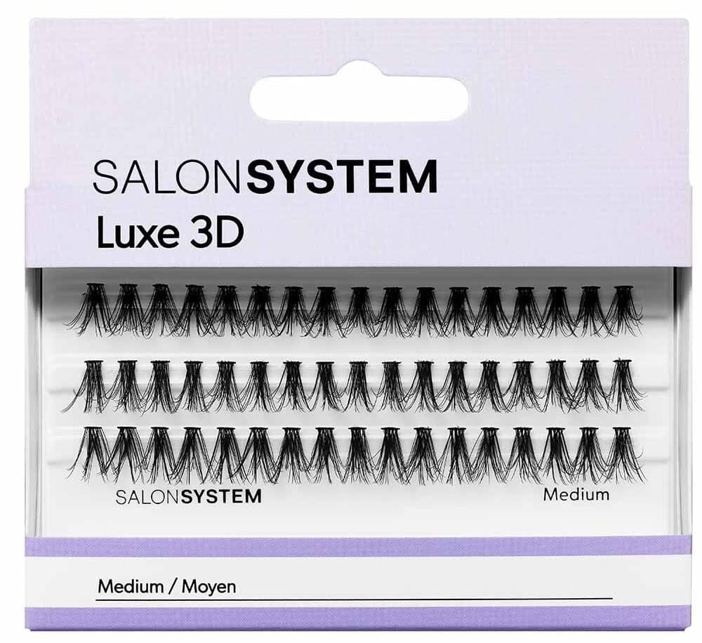 Salon System - Individual - Medium - LUXE 3D - Cluster Lash