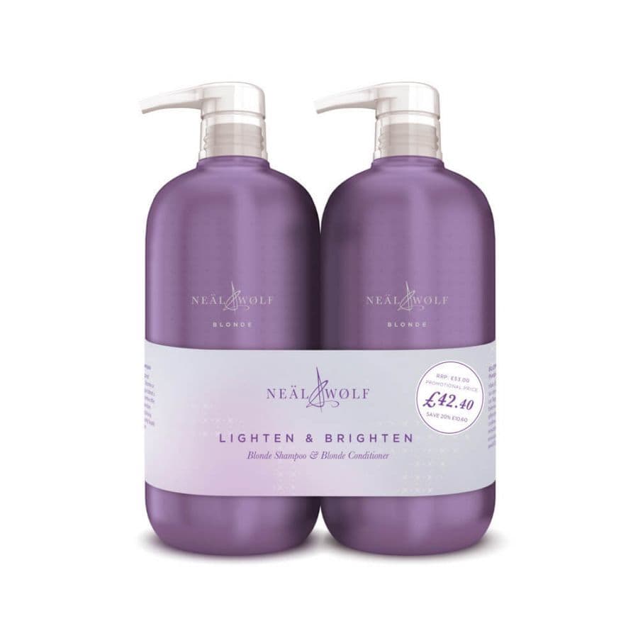 Neal & Wolf - BACKBAR DUO - Lighten & Brighten (Blonde)