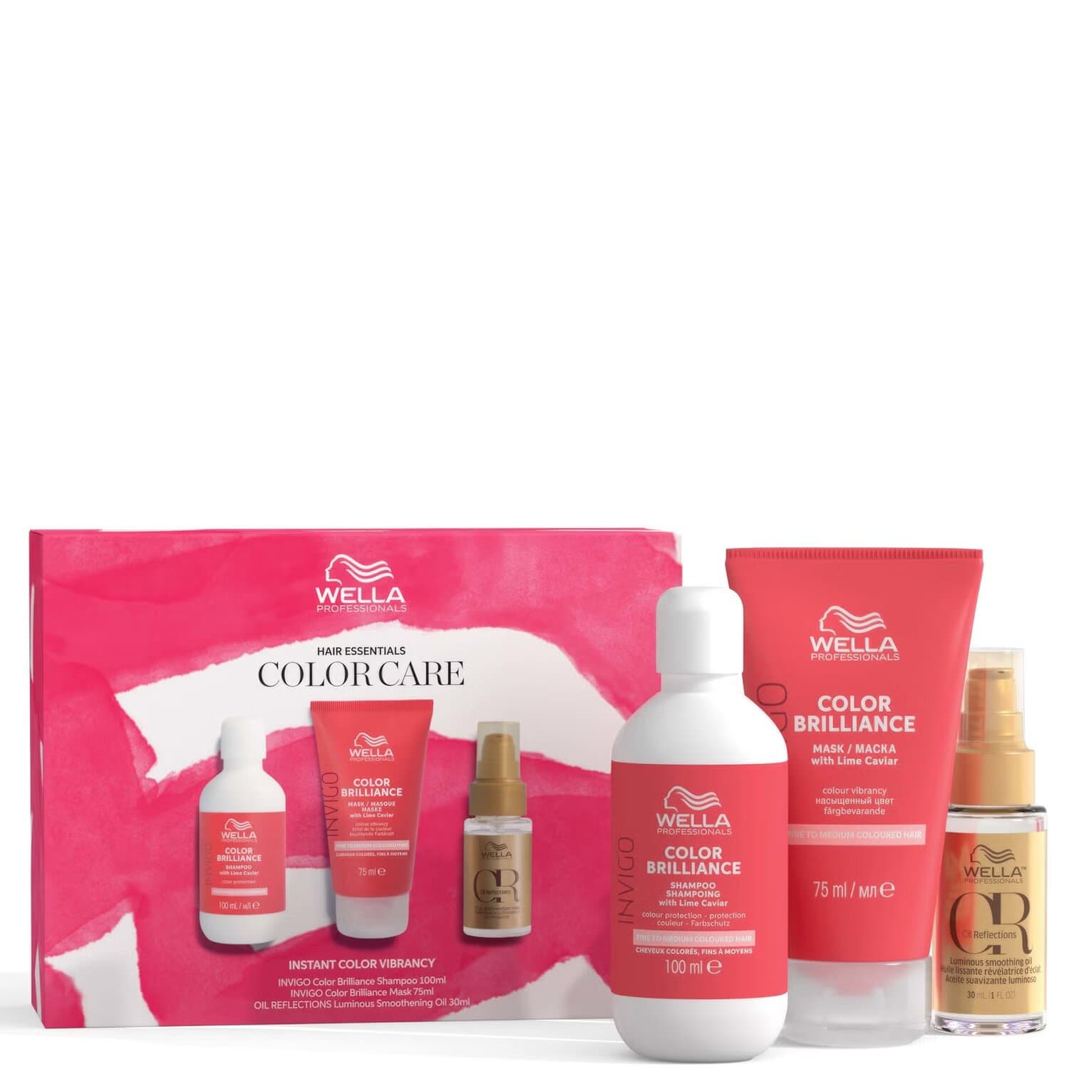 Wella GiftSet '24 - Colour Brilliance Travel Trio