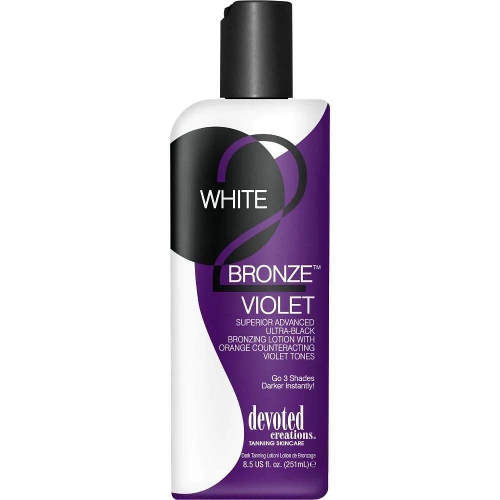 Devoted Creations - Soho - Bottle - White 2 Bronze Violet