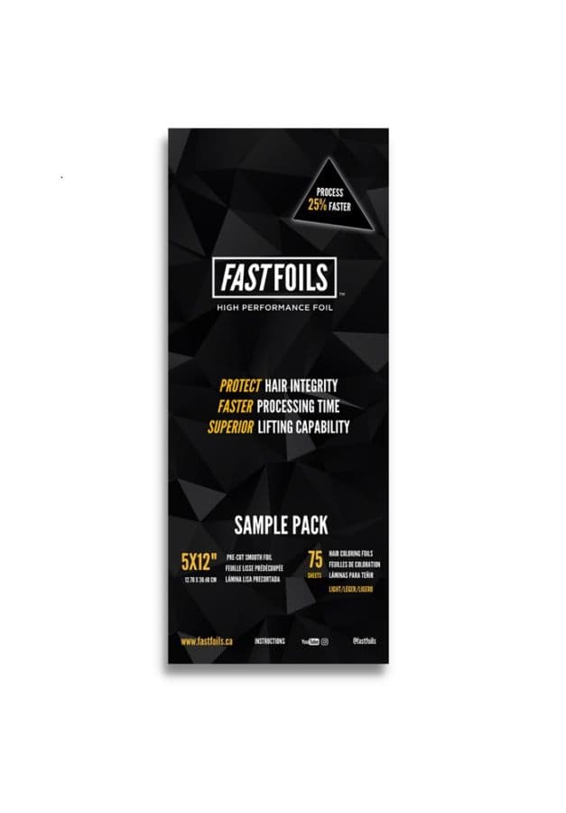 FASTFOILS - Sample Pack - 5x12" Pre-Cut (127mm x 304mm)