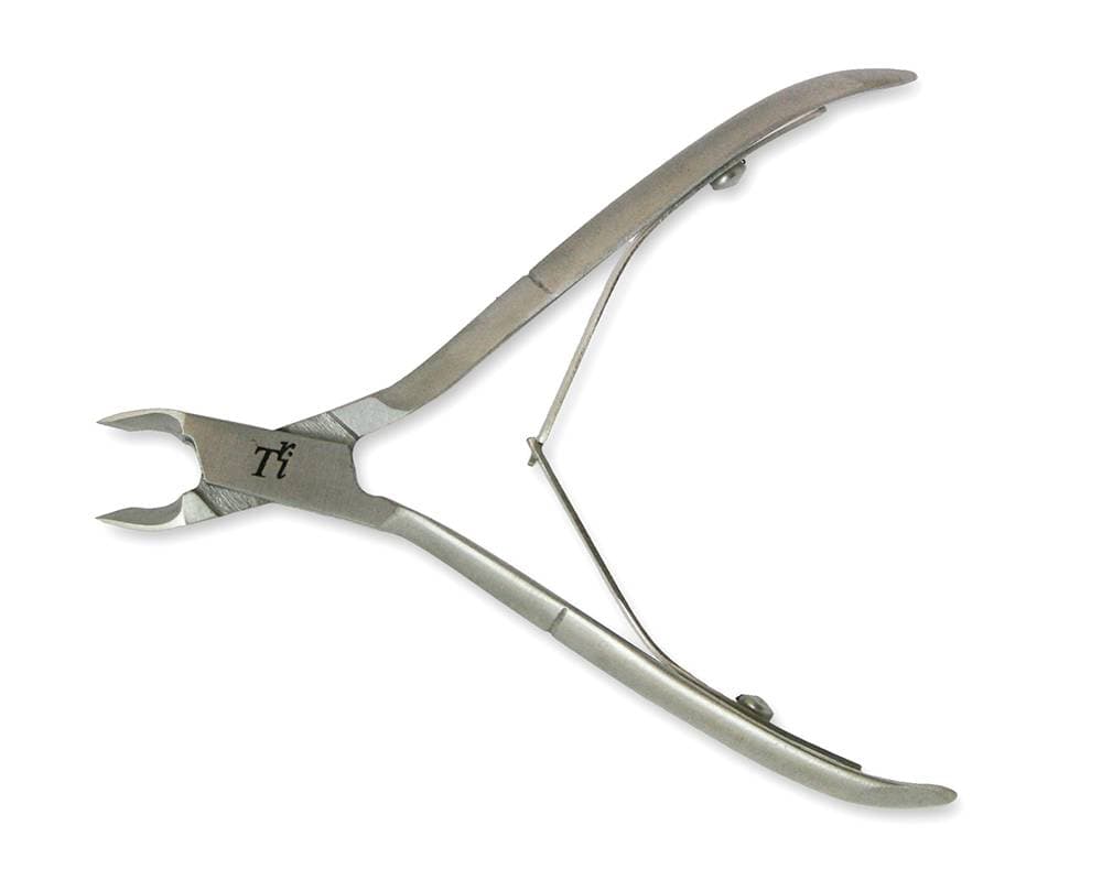 ITALY - CUTICLE NIPPERS - 9cm, 3mm Jaw Double Spring