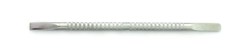 ITALY - MANICURE & PEDICURE METAL FILES - Cuticle Pusher (Double Ended)