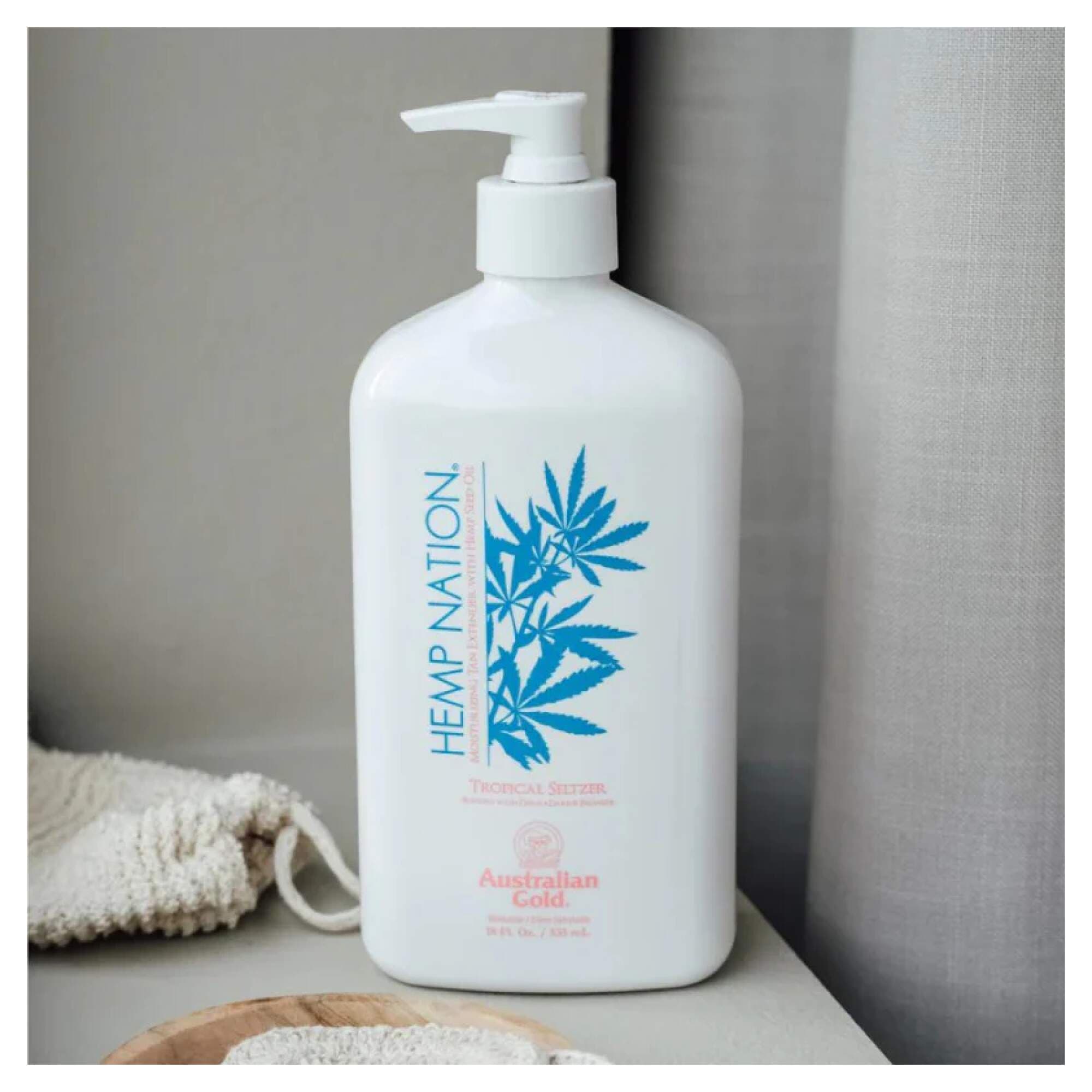 AUSTRALIAN GOLD - HEMP NATION - Tropical Seltzer Body Lotion - 535ml  - Image 2